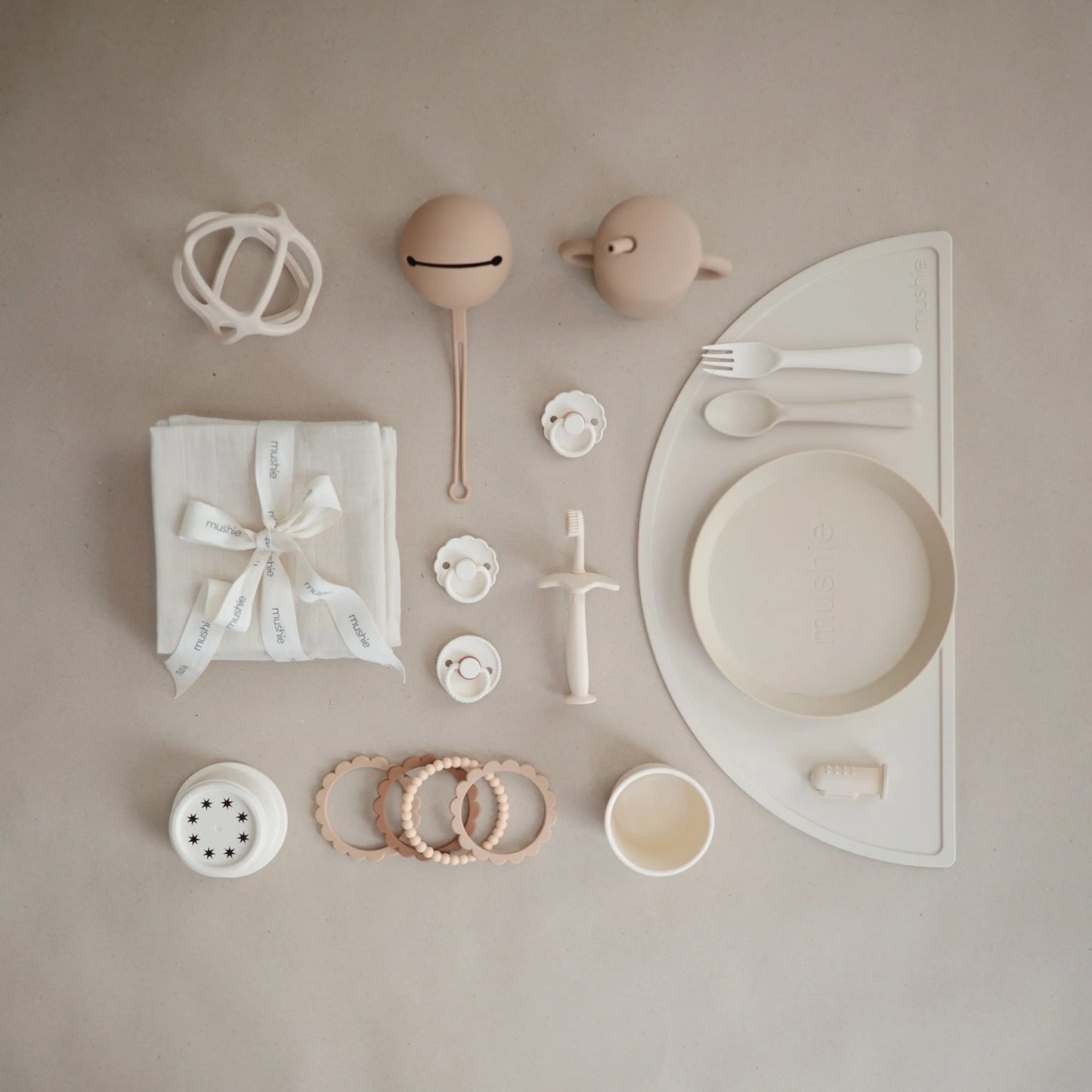 Round Dinnerware Plates BPA Free Plastic Set Dishwasher Microwave Safe Mushie Everetts Place: Online Boutique