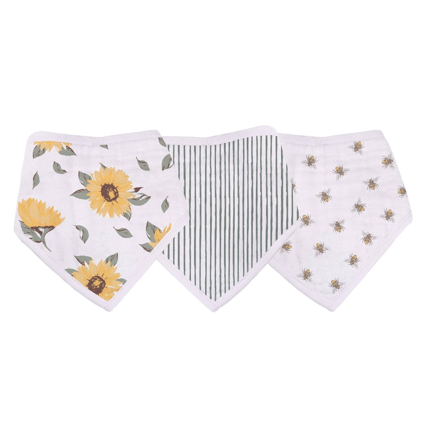 Sunrise To Sunset Bandana Bibs Made From Natural Bamboo Muslin Newcastle Classics