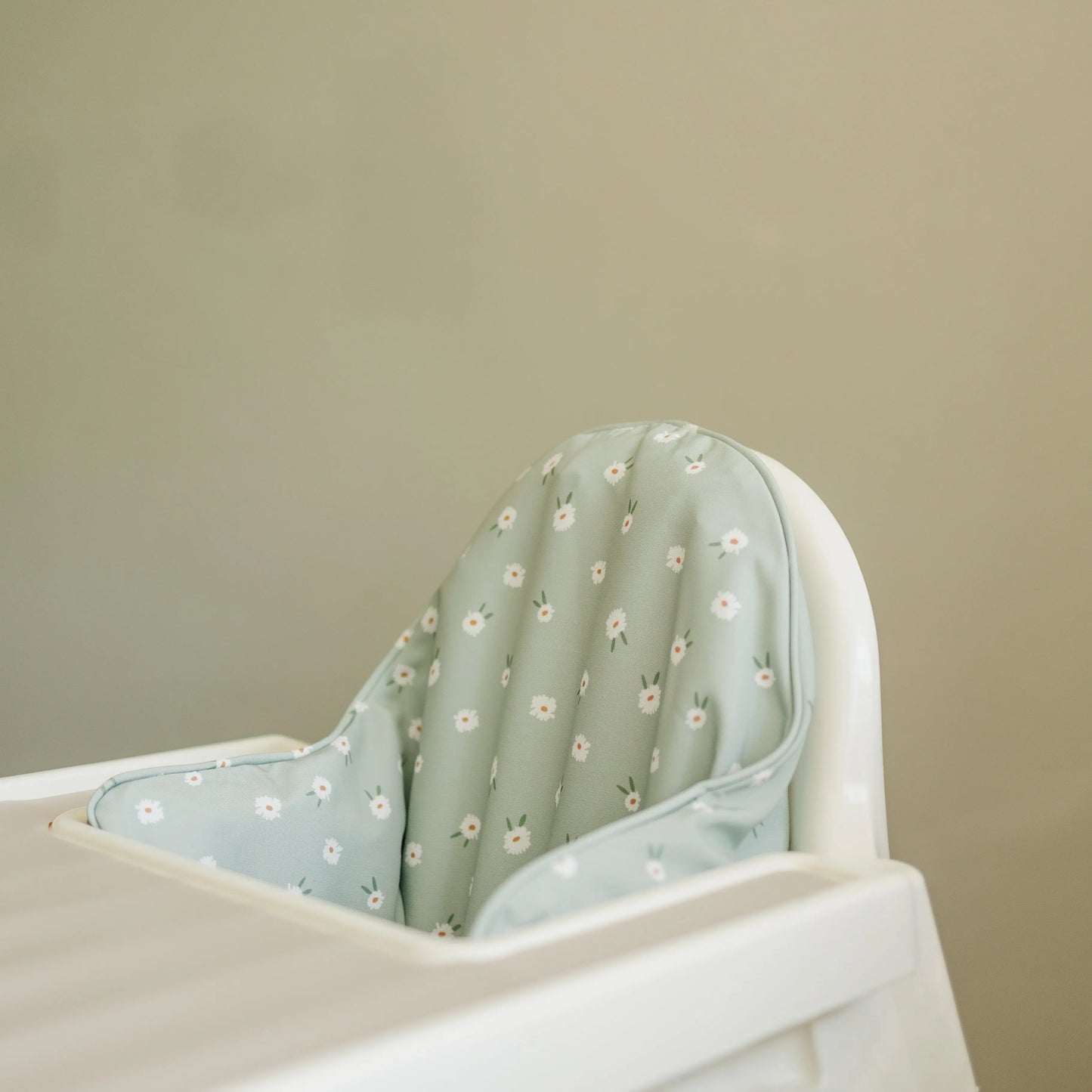 Little Joy Co. Sage Daisy Cushion Cover for IKEA Antilop Highchair - Furniture > Baby & Toddler Furniture > High Chair & Booster Seat Accessories