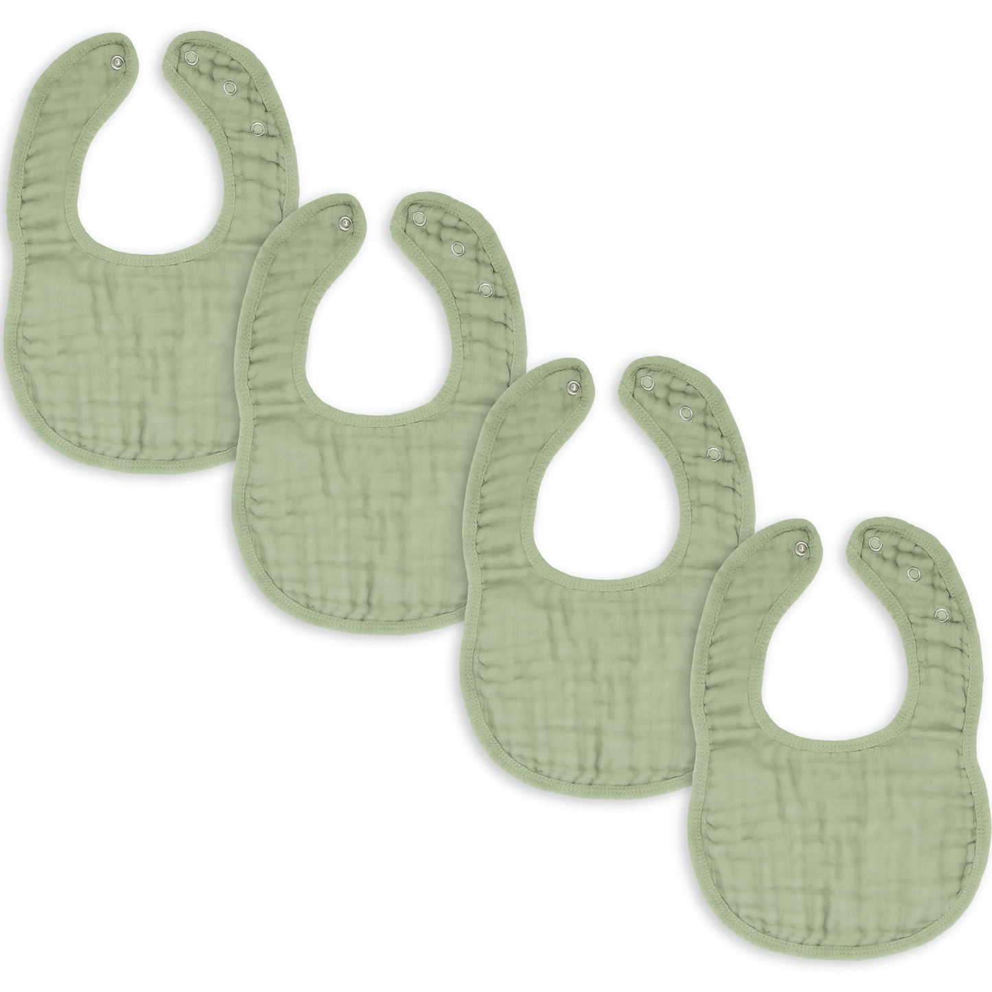 Comfy Cubs Sage Muslin Bibs for Drool and Comfort Daily Comfy Cubs Everetts Place: Online Boutique 14.99