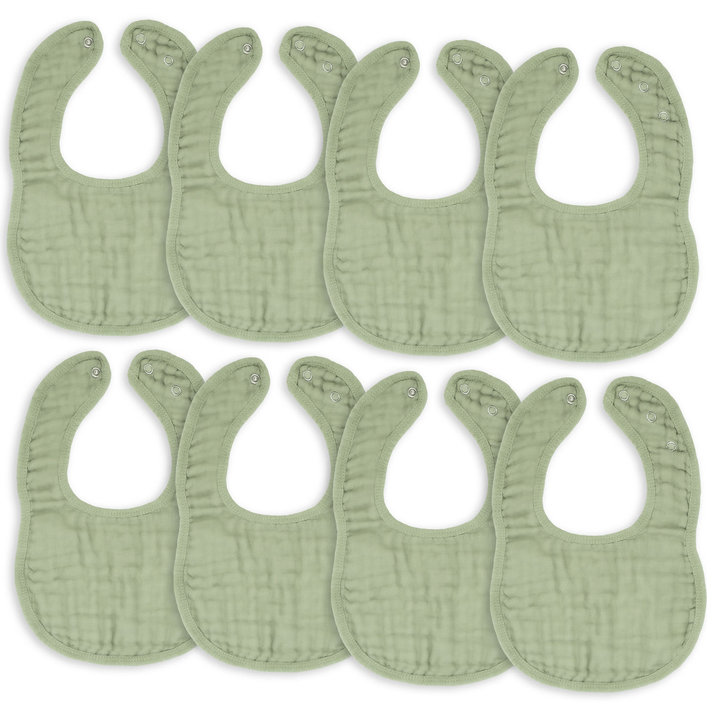 Comfy Cubs Sage Muslin Bibs for Drool and Comfort Daily Comfy Cubs Everetts Place: Online Boutique 24.99
