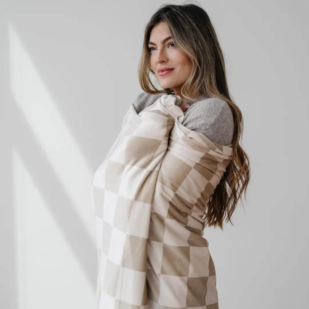 Saranoni Saranoni Minky Stretch Throw Blanket For Adults Ultra Cozy - Everetts Place Boutique -