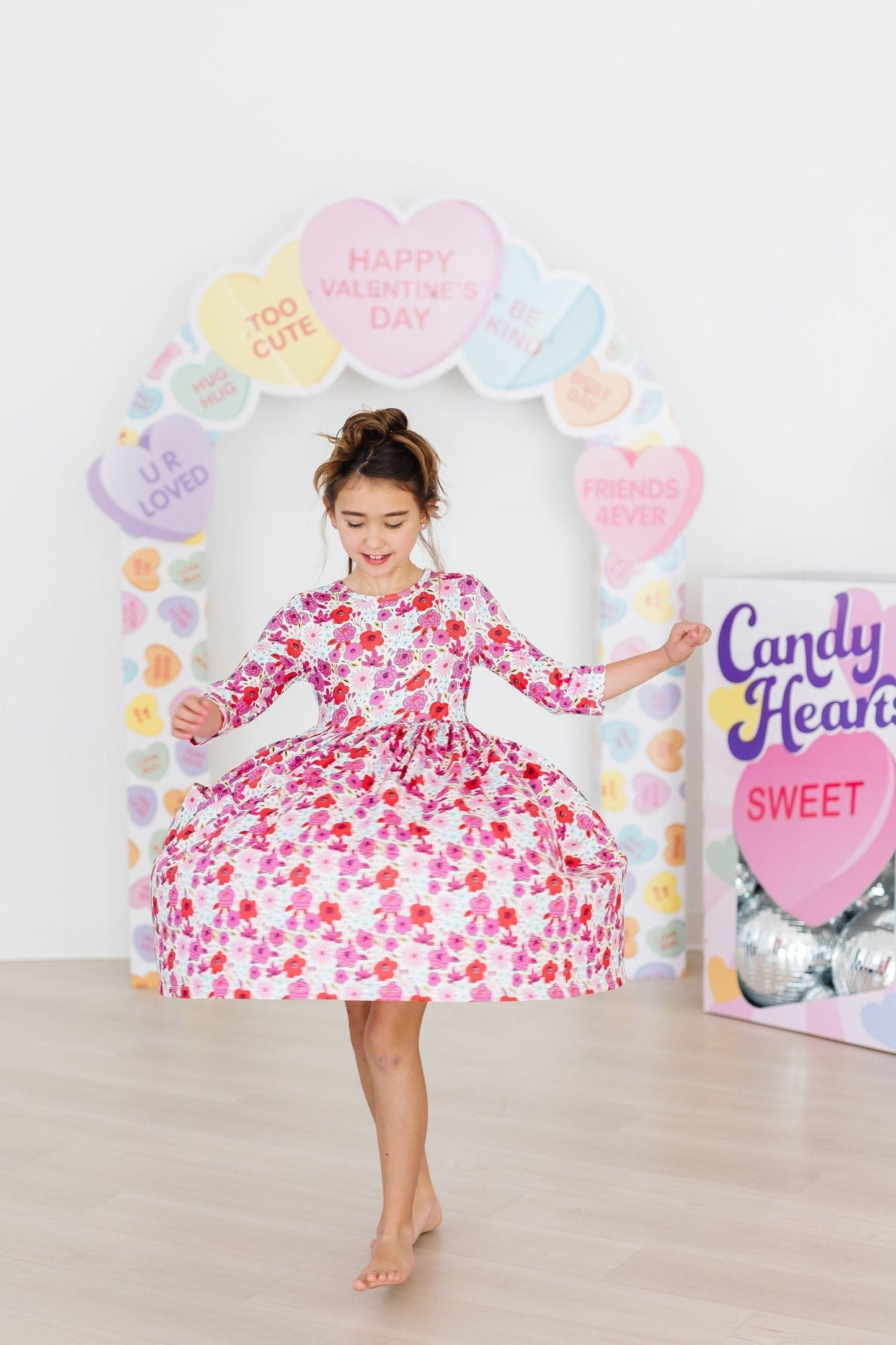 Mila & Rose ® Secret Garden Three Quarter Pocket Twirl Dress Mila Rose - Apparel & Accessories > Clothing > Dresses Twirl Pocket Dress 3/4
