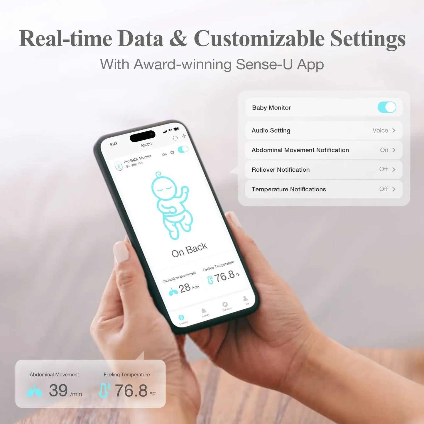 Pro Baby Monitor Sense-U