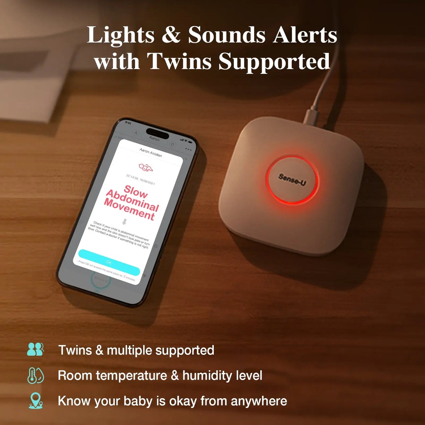 Pro Baby Monitor (Long Range) Sense-U