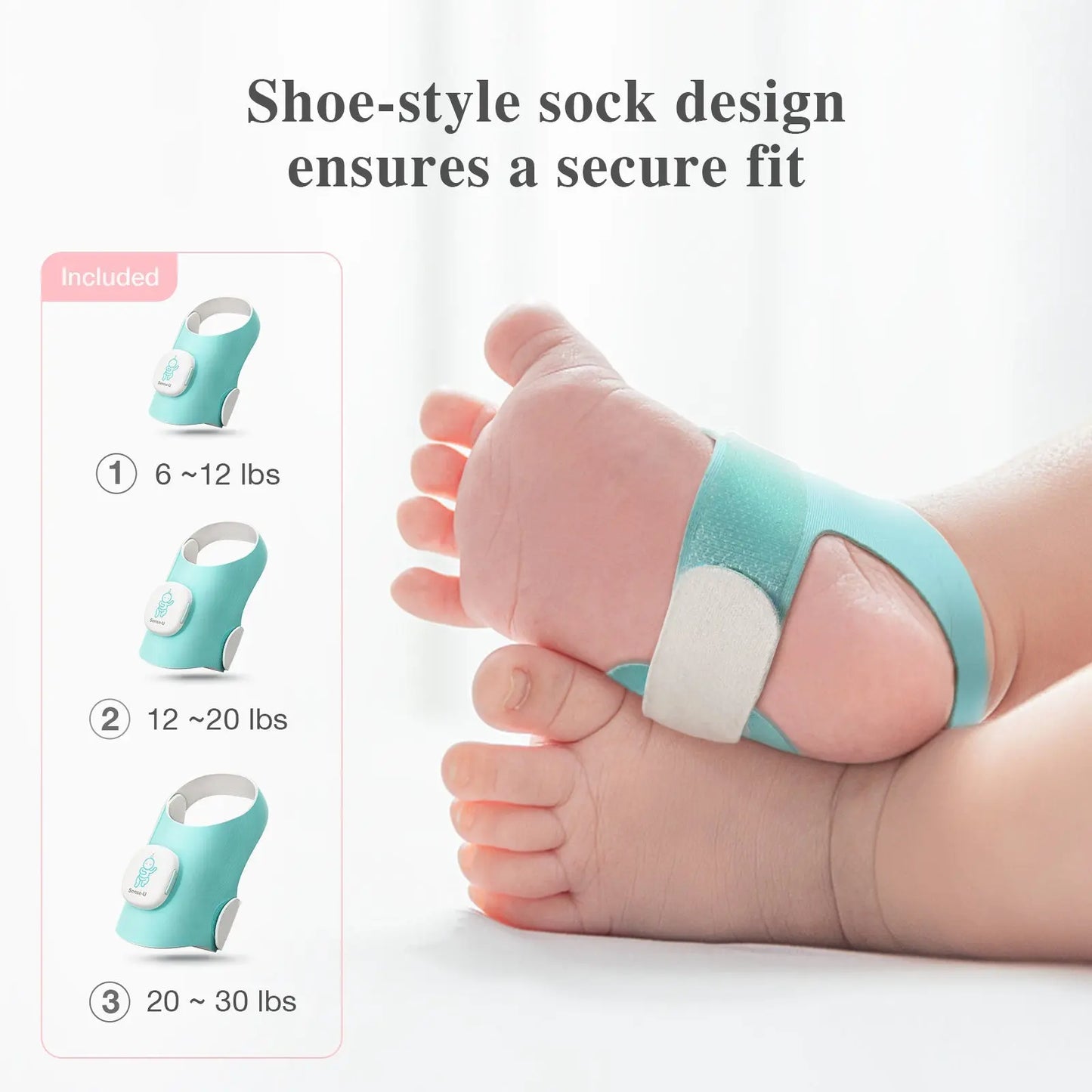 Smart Sock Shoe (Long Range) Sense-U