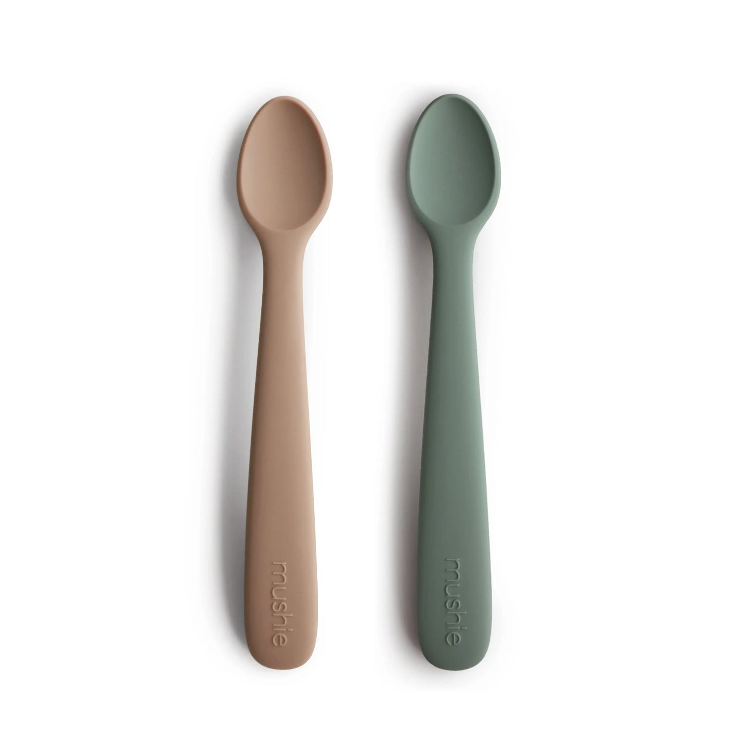 Silicone Feeding Spoons for Babies Soft Flexible Tip Safe and Comfortable Mealtime Essentials Mushie Everetts Place: Online Boutique 12.99