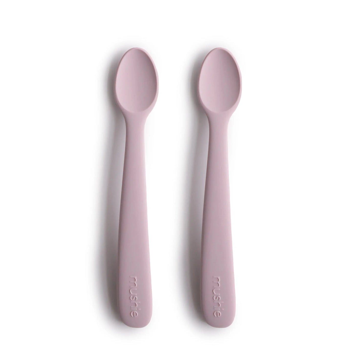 Silicone Feeding Spoons for Babies Soft Flexible Tip Safe and Comfortable Mealtime Essentials Mushie Everetts Place: Online Boutique 12.99