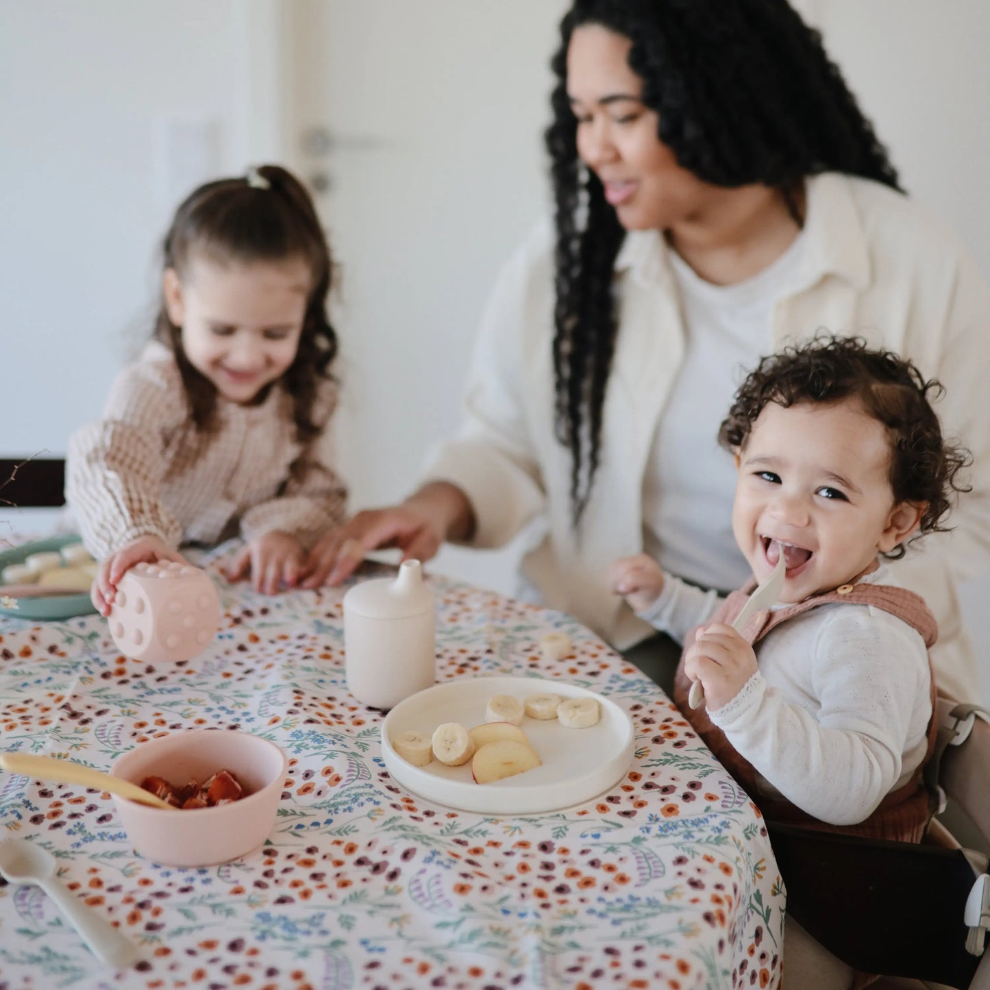 Silicone Feeding Spoons for Babies Soft Flexible Tip Safe and Comfortable Mealtime Essentials Mushie Everetts Place: Online Boutique