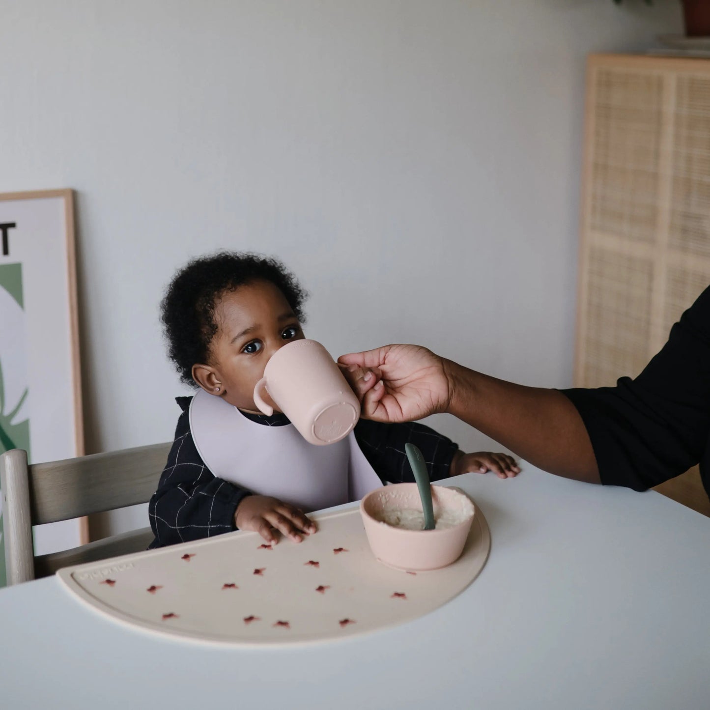 Silicone Feeding Spoons for Babies Soft Flexible Tip Safe and Comfortable Mealtime Essentials Mushie Everetts Place: Online Boutique
