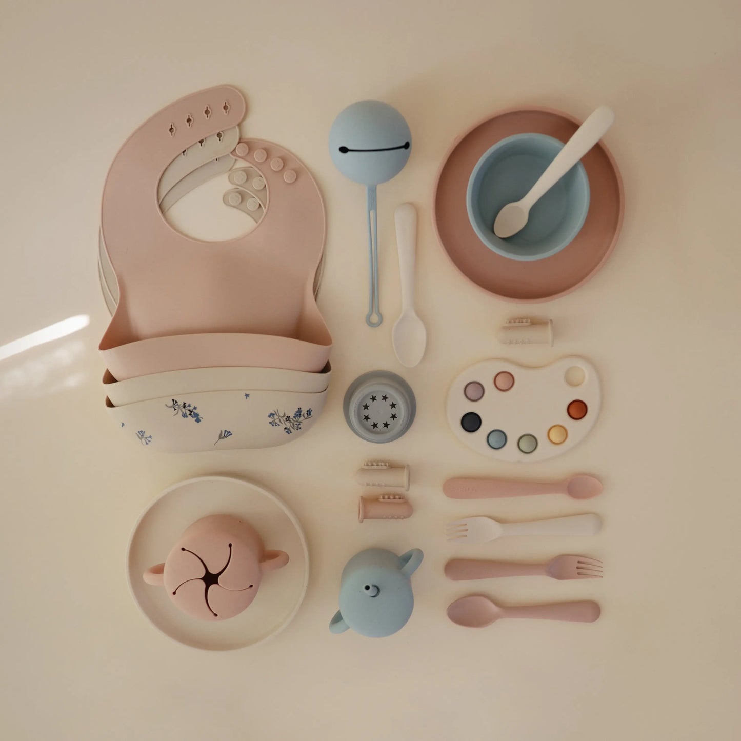 Silicone Pacifier Case with Strap for Up to Three Pacifiers Mushie Everetts Place: Online Boutique