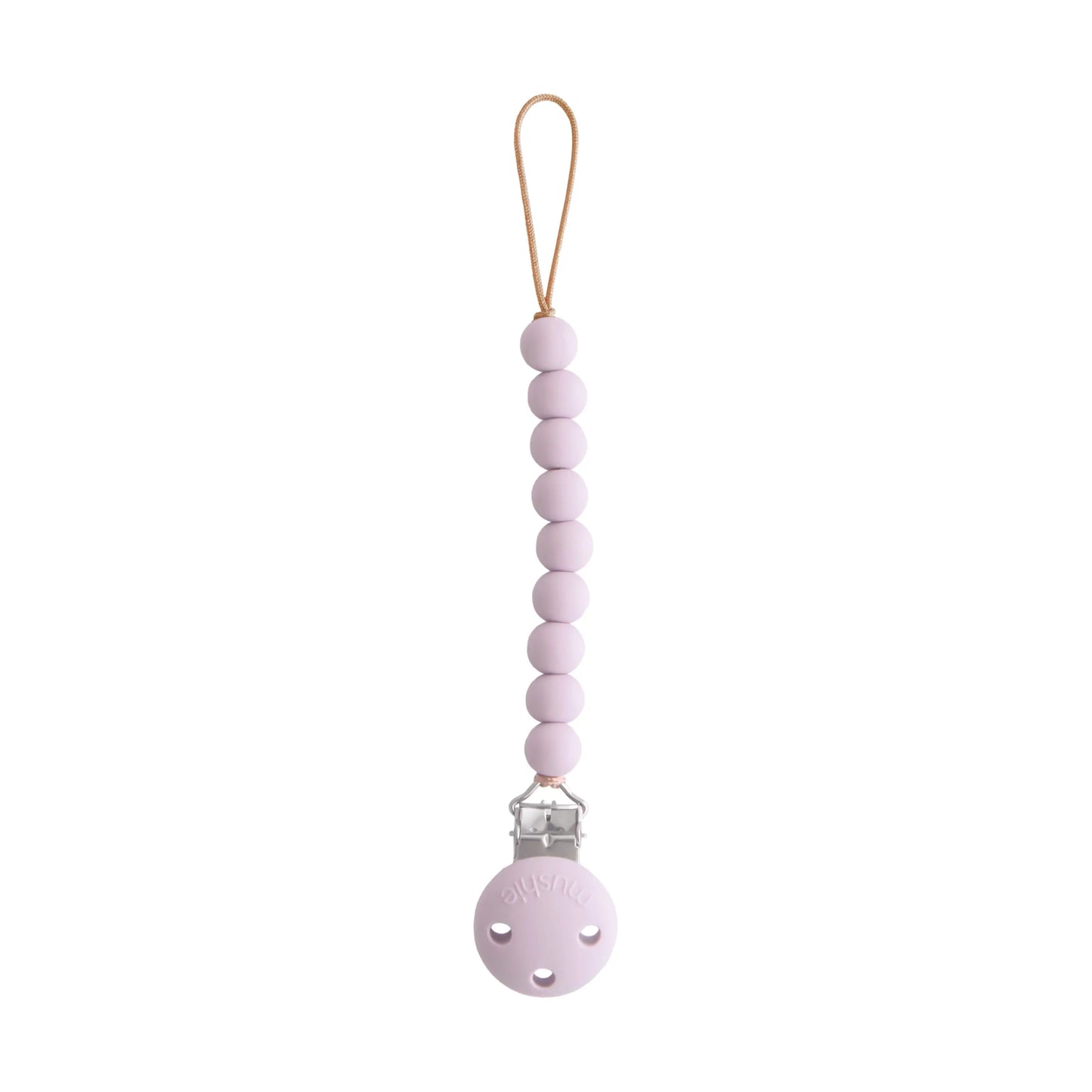 Silicone Pacifier Clip Hera Durable Food Grade Silicone Bead Design Mushie Everetts Place: Online Boutique 14.99
