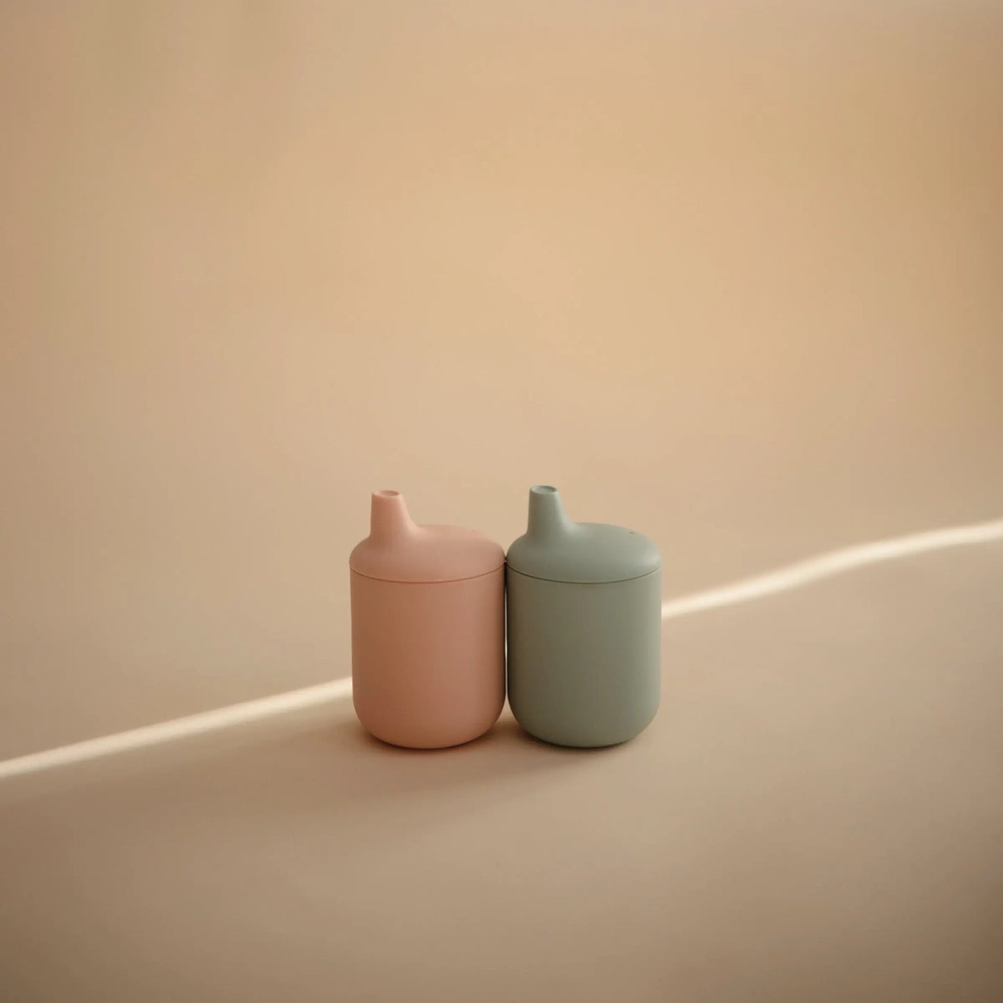 Silicone Sippy Cup for Toddlers Leak Resistant Easy Grip Design Mushie Everetts Place: Online Boutique