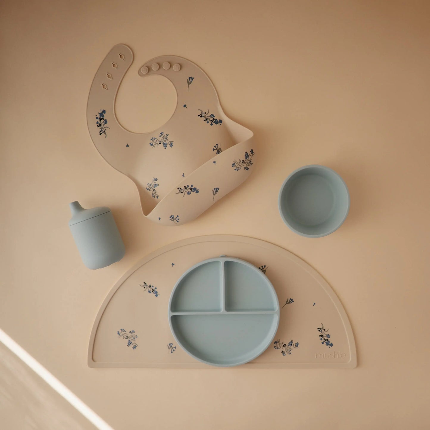 Silicone Sippy Cup for Toddlers Leak Resistant Easy Grip Design Mushie Everetts Place: Online Boutique