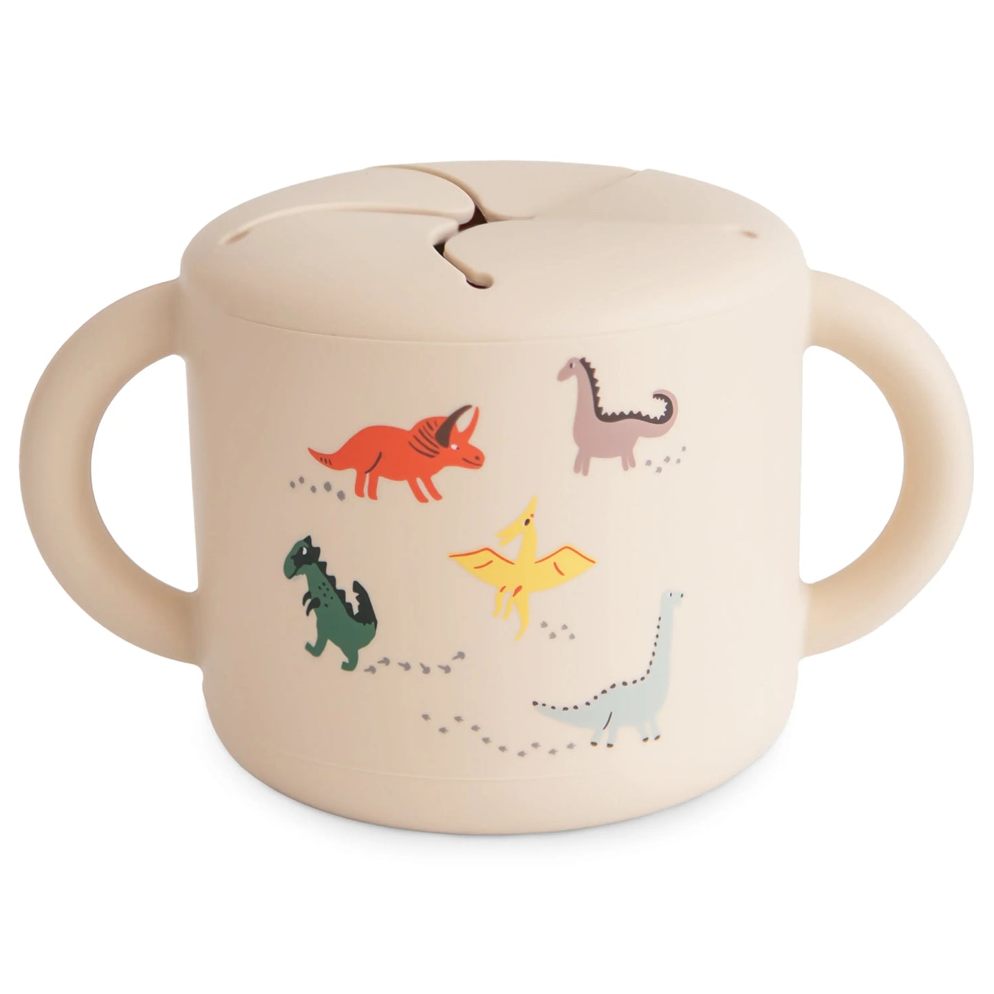 Silicone Snack Cup with Easy Grip Handles Spill Proof Design for Toddlers Mushie Everetts Place: Online Boutique