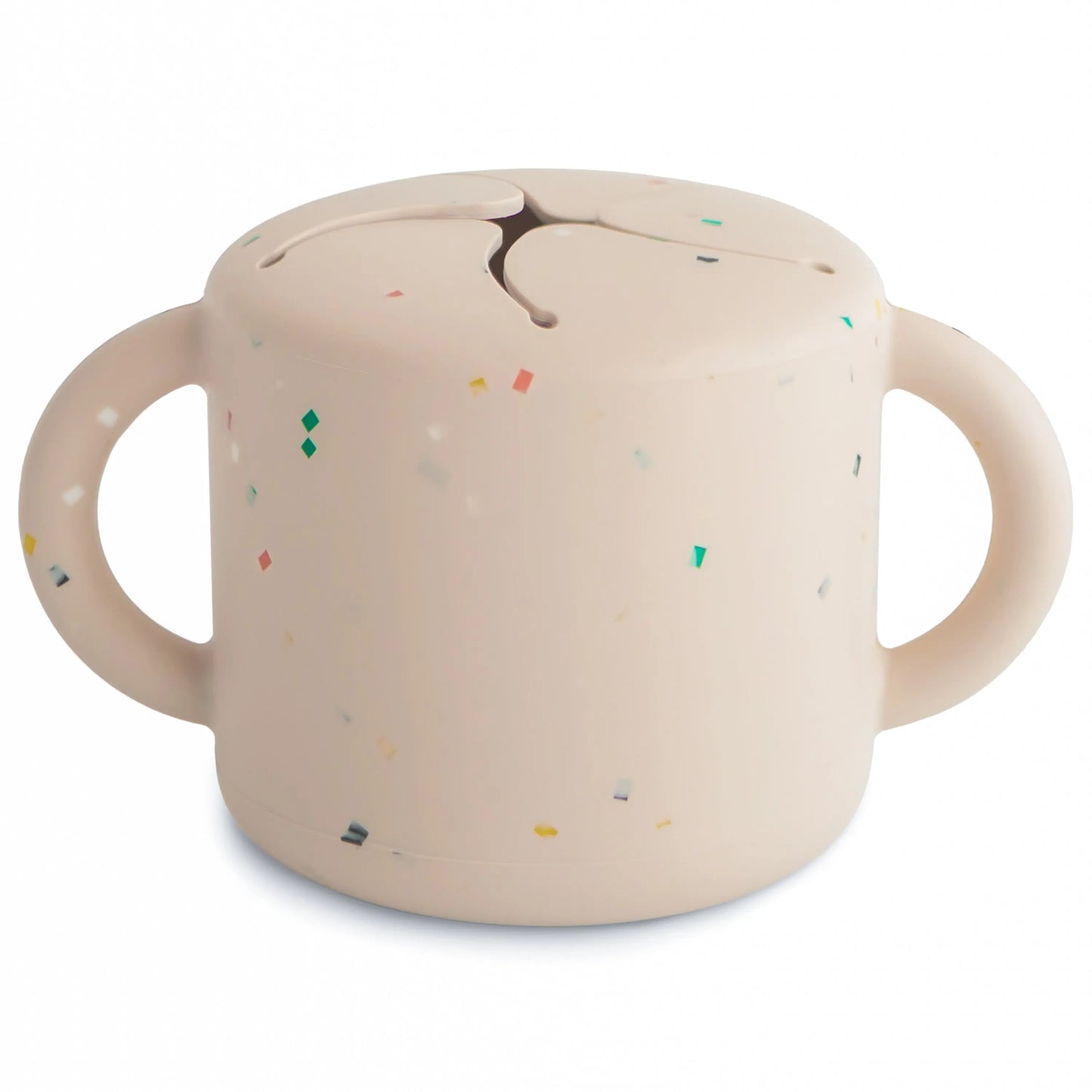 Silicone Snack Cup with Easy Grip Handles Spill Proof Design for Toddlers Mushie Everetts Place: Online Boutique 14.99