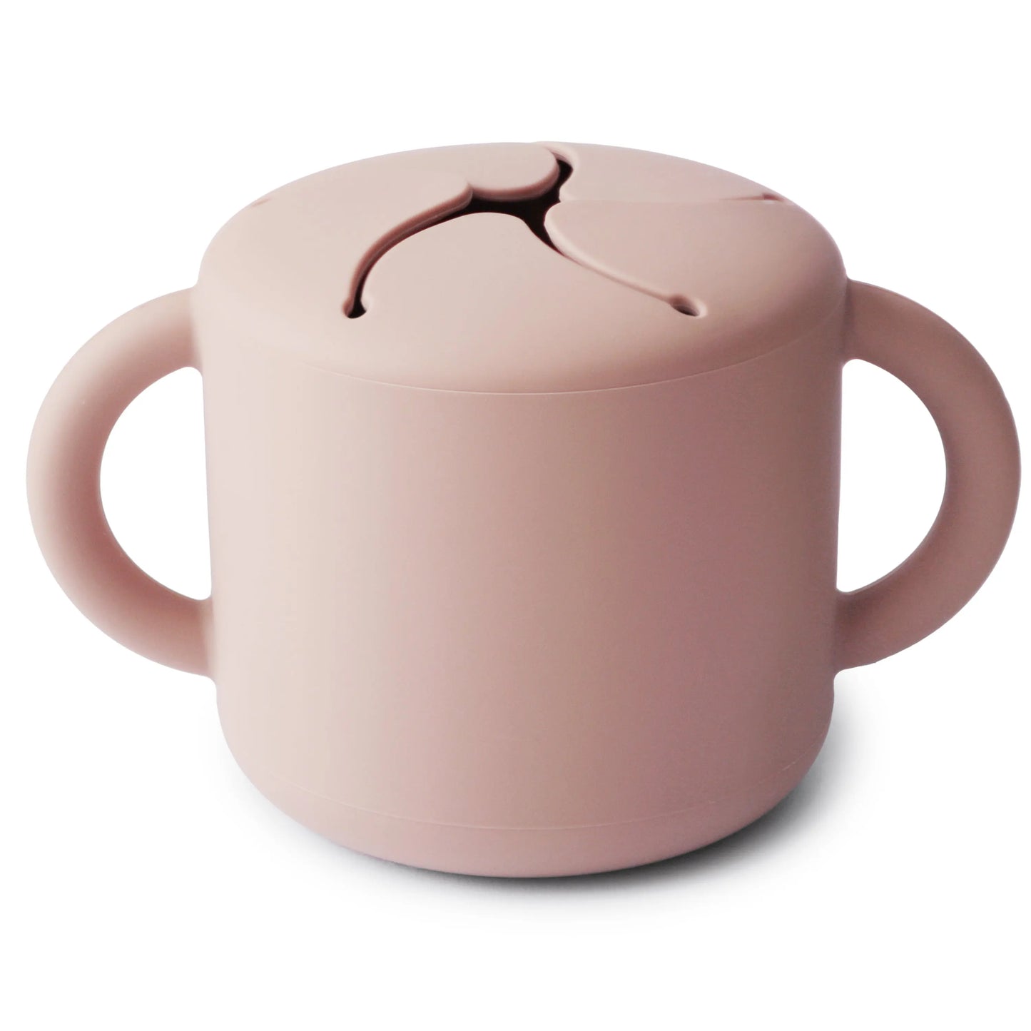 Silicone Snack Cup with Easy Grip Handles Spill Proof Design for Toddlers Mushie Everetts Place: Online Boutique