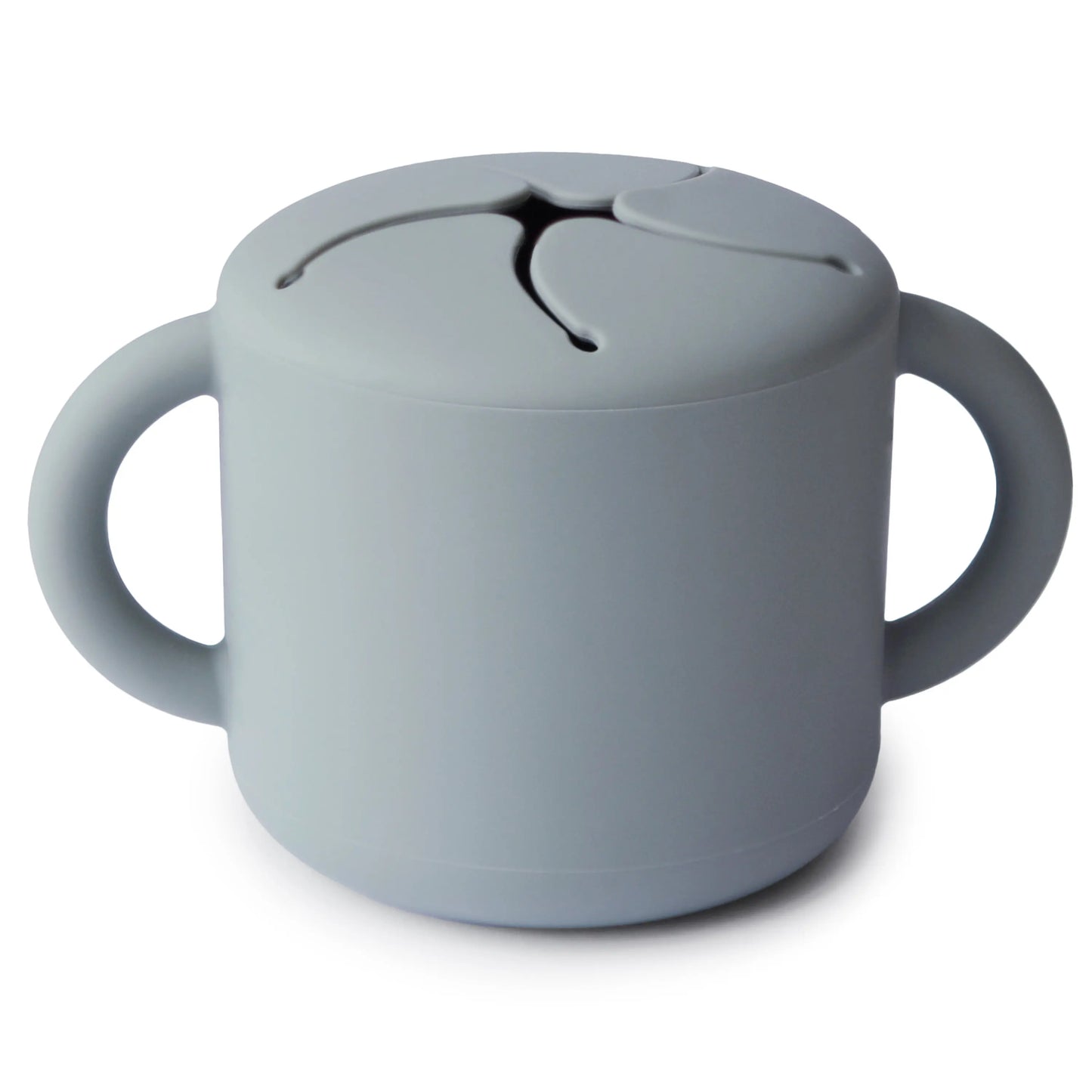 Silicone Snack Cup with Easy Grip Handles Spill Proof Design for Toddlers Mushie Everetts Place: Online Boutique