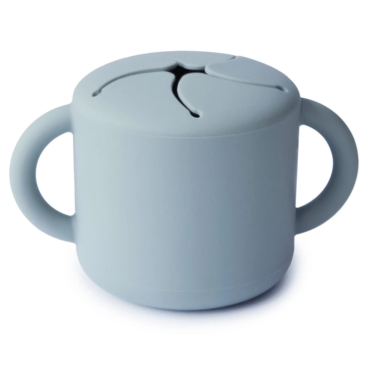 Silicone Snack Cup with Easy Grip Handles Spill Proof Design for Toddlers Mushie Everetts Place: Online Boutique