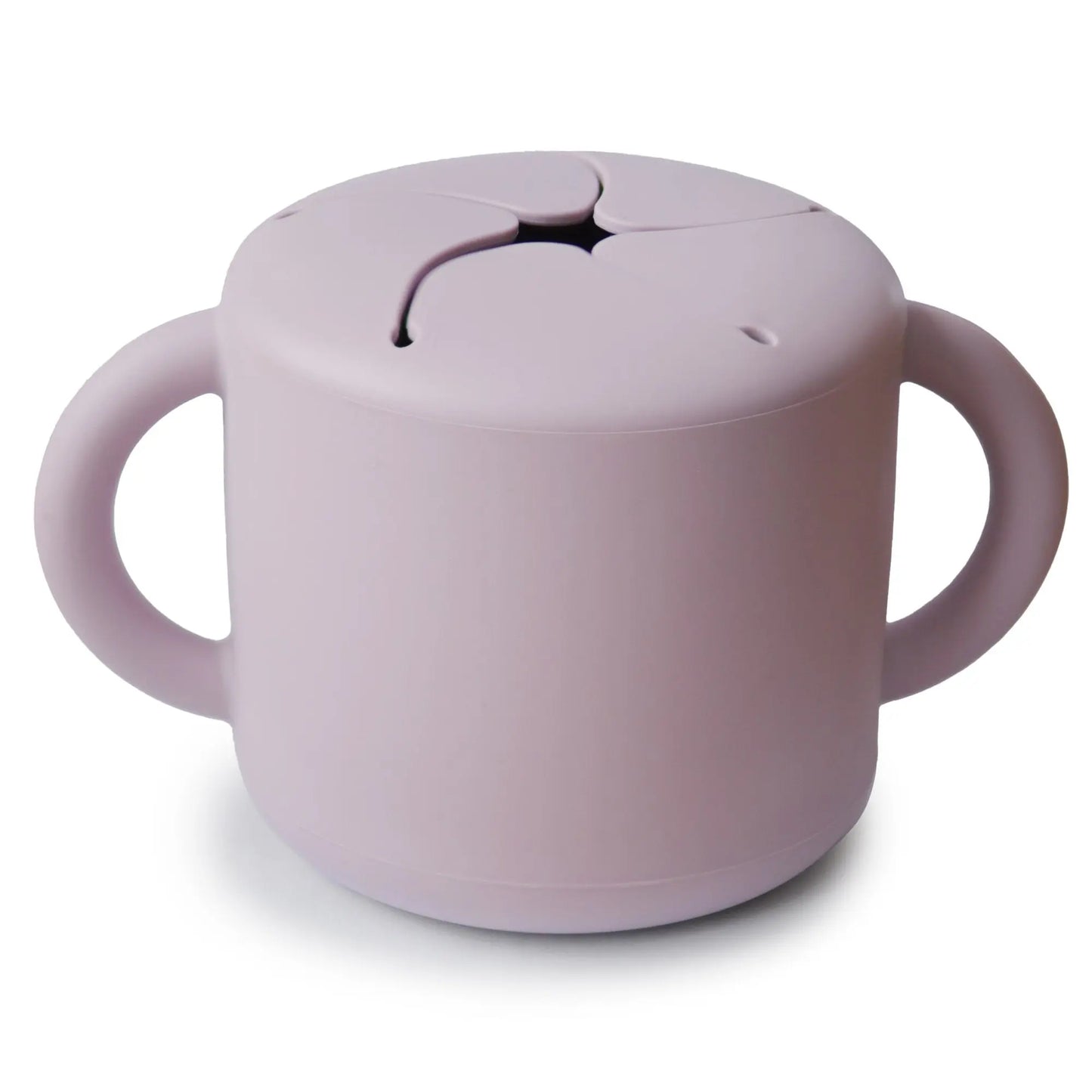 Silicone Snack Cup with Easy Grip Handles Spill Proof Design for Toddlers Mushie Everetts Place: Online Boutique