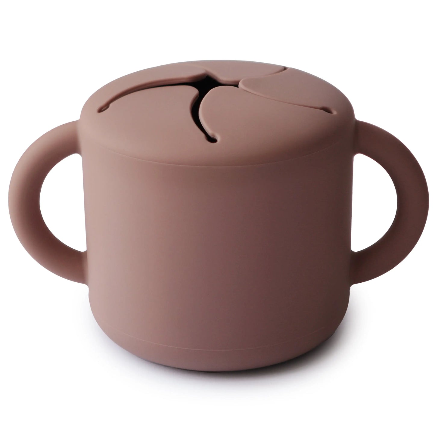Silicone Snack Cup with Easy Grip Handles Spill Proof Design for Toddlers Mushie Everetts Place: Online Boutique