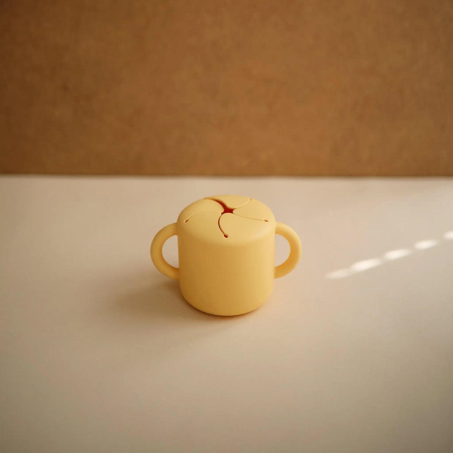 Silicone Snack Cup with Easy Grip Handles Spill Proof Design for Toddlers Mushie Everetts Place: Online Boutique