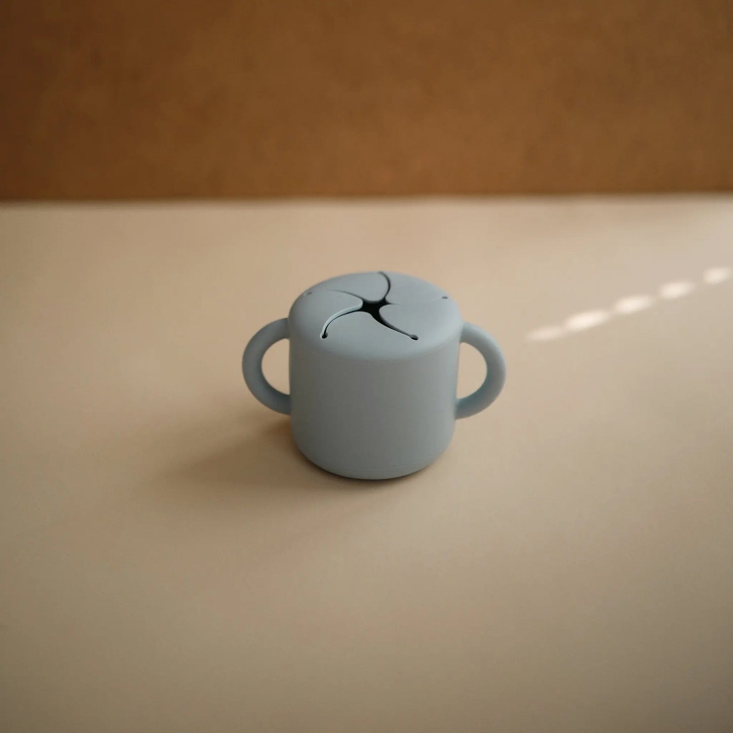 Silicone Snack Cup with Easy Grip Handles Spill Proof Design for Toddlers Mushie Everetts Place: Online Boutique