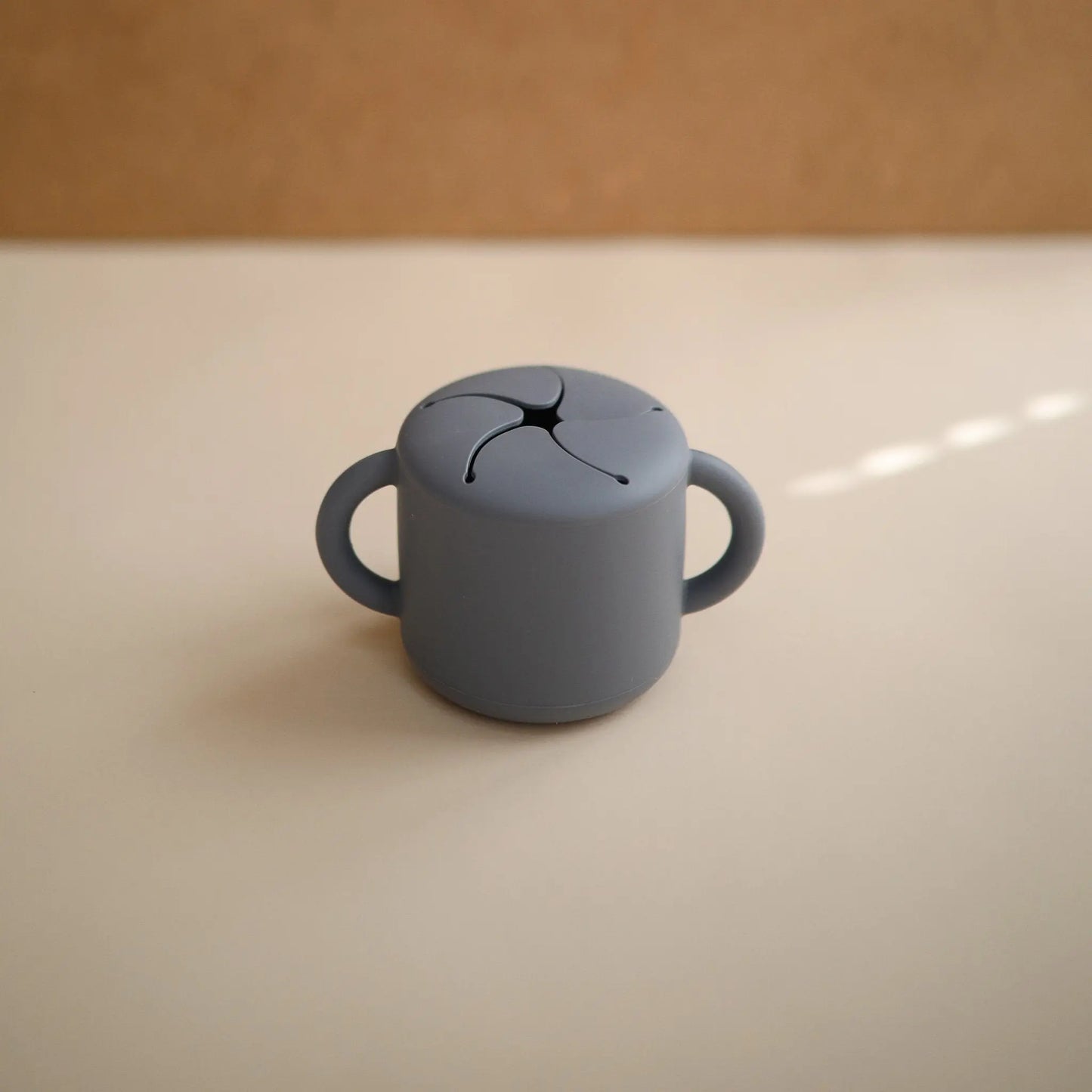 Silicone Snack Cup with Easy Grip Handles Spill Proof Design for Toddlers Mushie Everetts Place: Online Boutique
