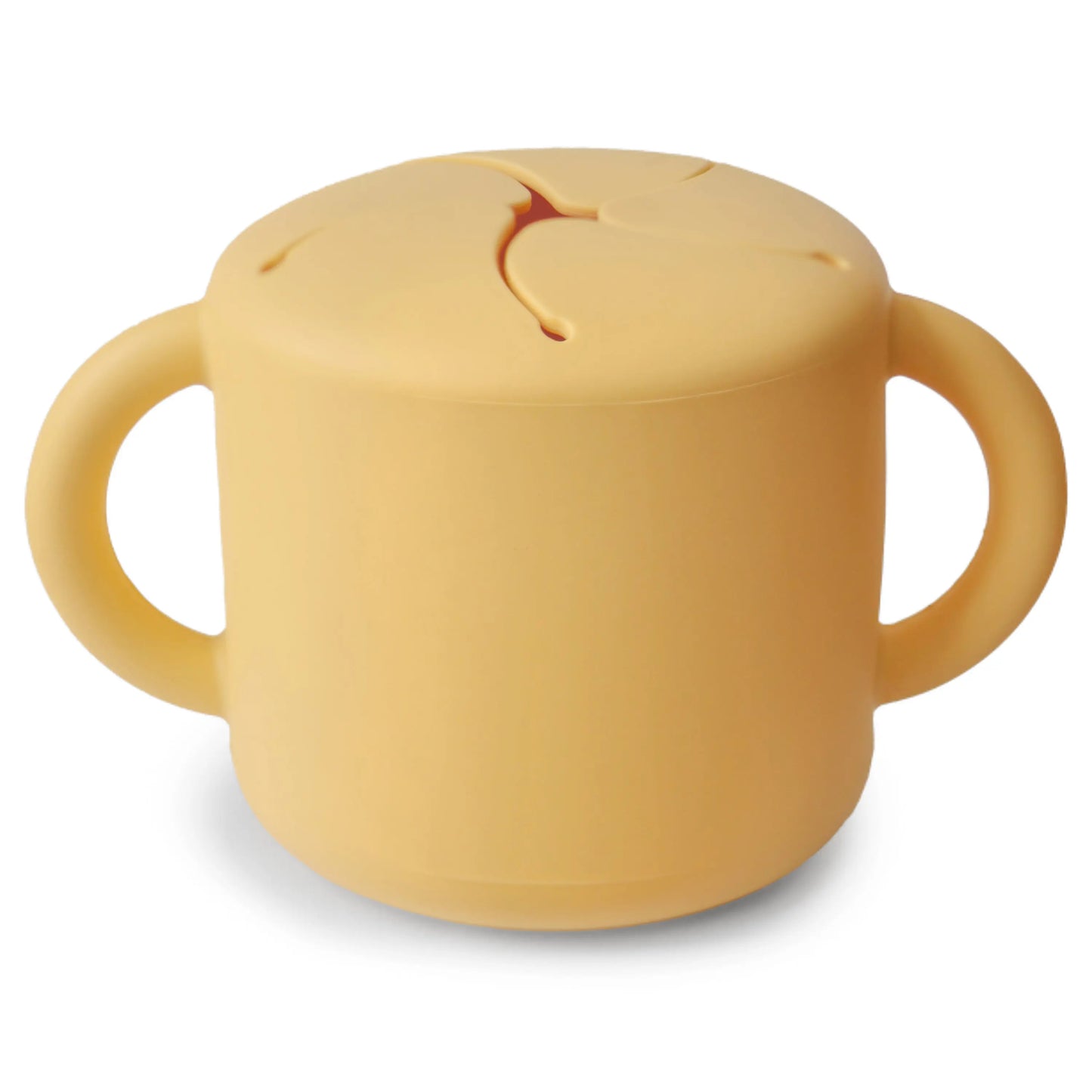 Silicone Snack Cup with Easy Grip Handles Spill Proof Design for Toddlers Mushie Everetts Place: Online Boutique 14.99
