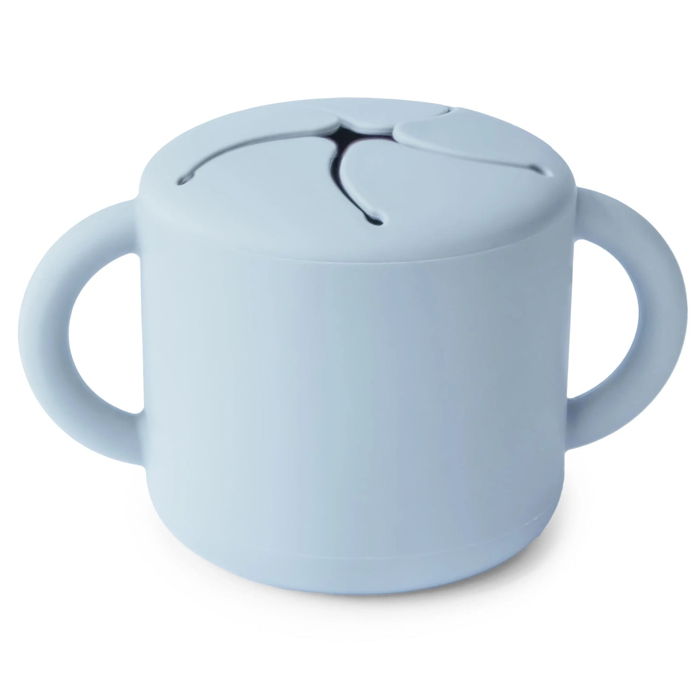 Silicone Snack Cup with Easy Grip Handles Spill Proof Design for Toddlers Mushie Everetts Place: Online Boutique 14.99