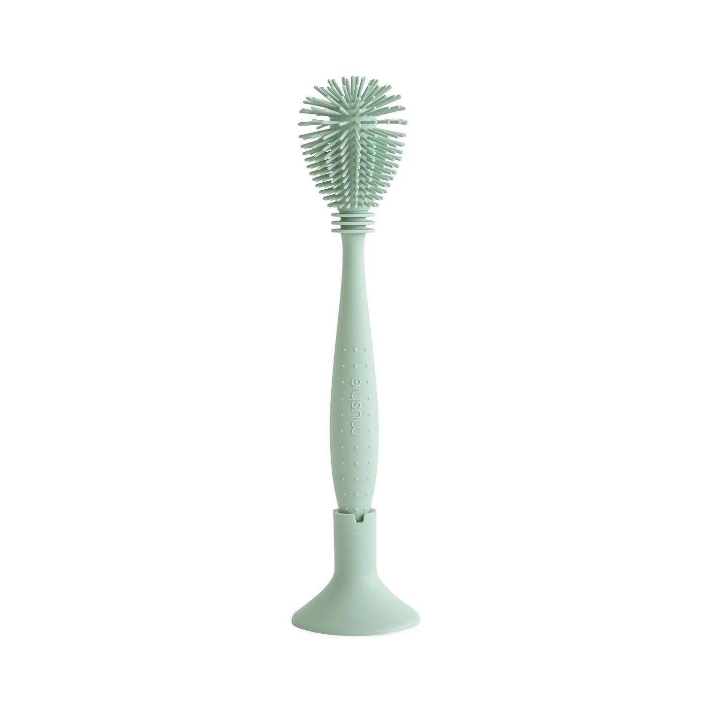Silicone Baby Bottle Brush Double Sided 2 in 1 Cleaning Tool Mushie