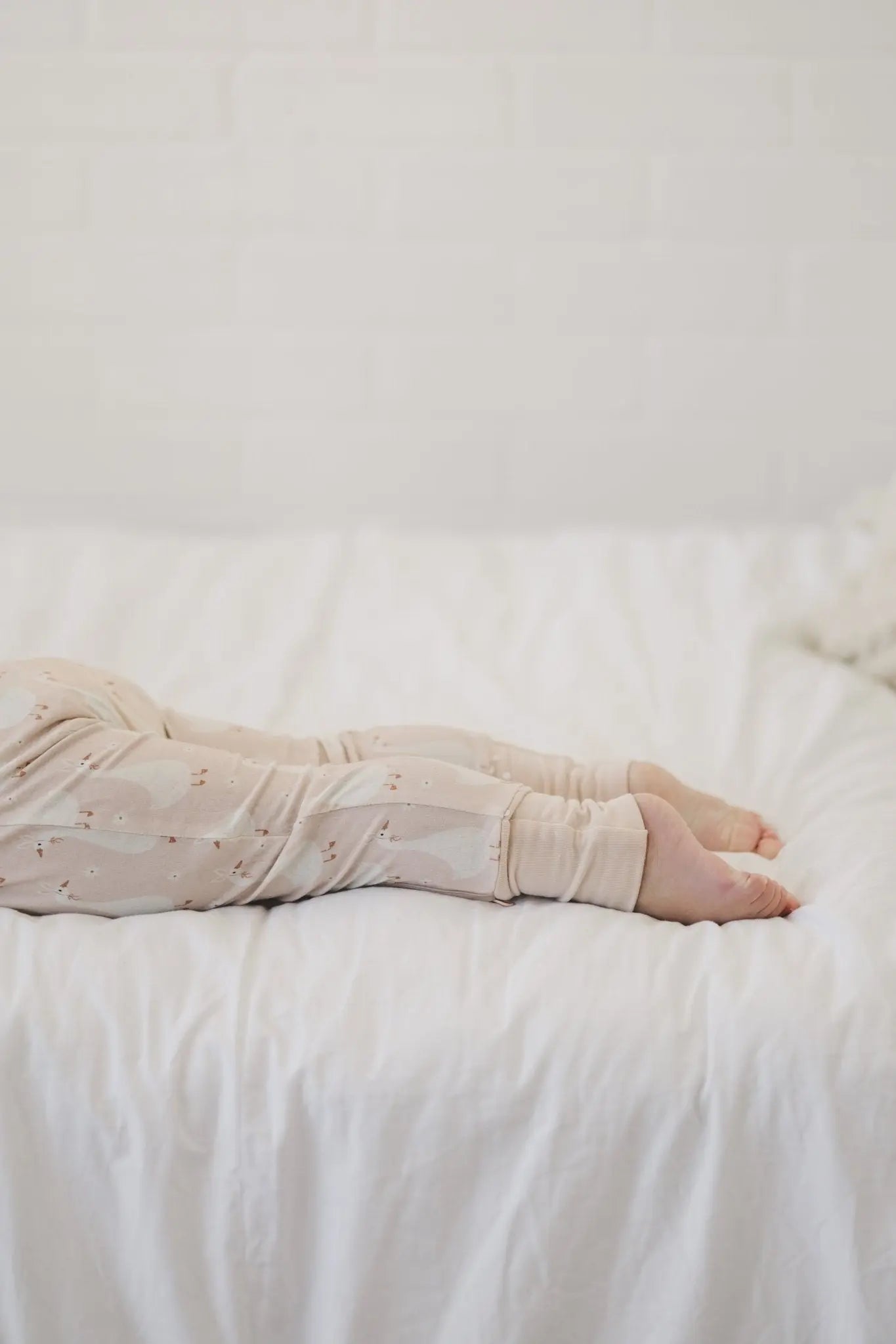 Little Joy Co. Silly Goose Bamboo Romper For Babies Non Slip Soles - Apparel & Accessories > Clothing > Baby & Toddler Clothing > Baby & Toddler Sleepwear