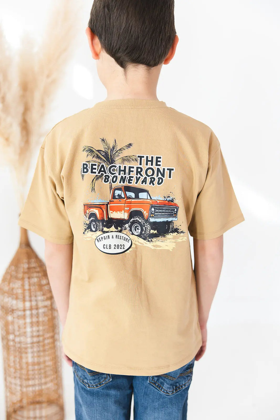 Skater T Shirt Beachfront Boneyard Oversized Fit Kids Charlie Lou Baby Everetts Place: Online Boutique
