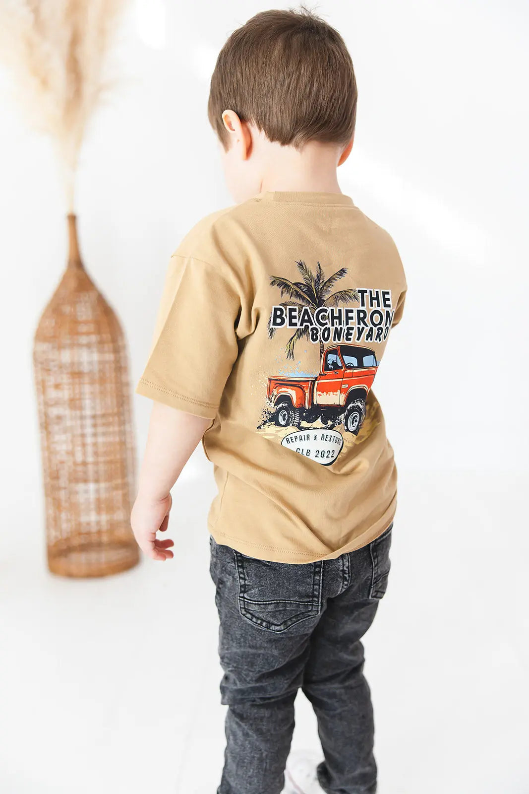 Skater T Shirt Beachfront Boneyard Oversized Fit Kids Charlie Lou Baby Everetts Place: Online Boutique