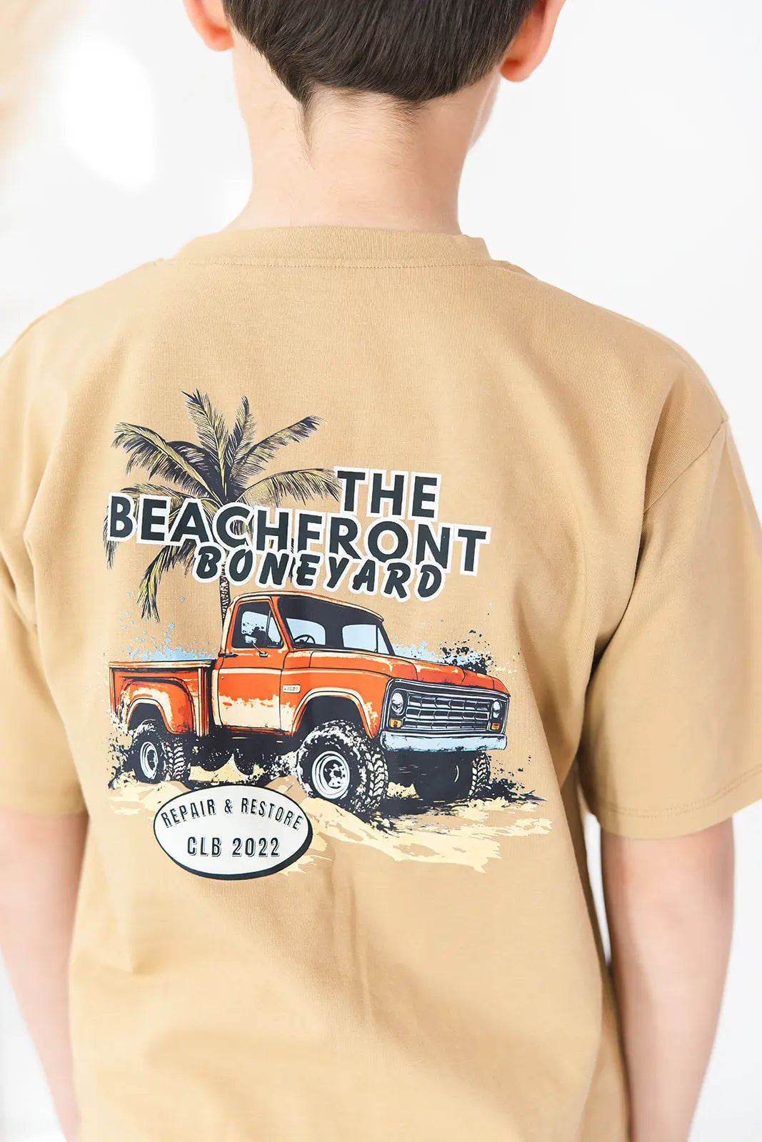 Skater T Shirt Beachfront Boneyard Oversized Fit Kids Charlie Lou Baby Everetts Place: Online Boutique