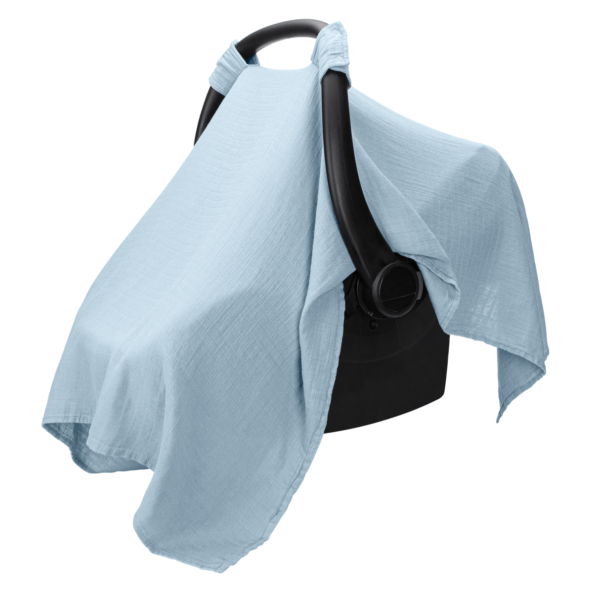 Comfy Cubs Sky Blue Baby Car Seat Cover Canopy Breathable Comfy Cubs - Everetts Place Boutique -