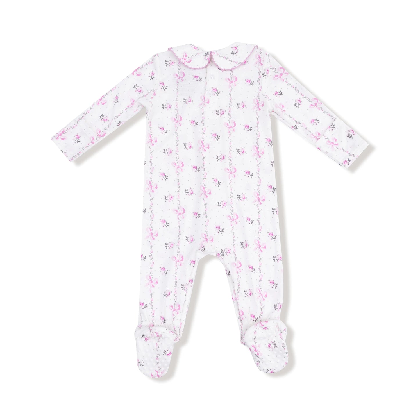 Smocked Peter Pan Soft Footie For Baby By Angel Dear Angel Dear Everetts Place: Online Boutique