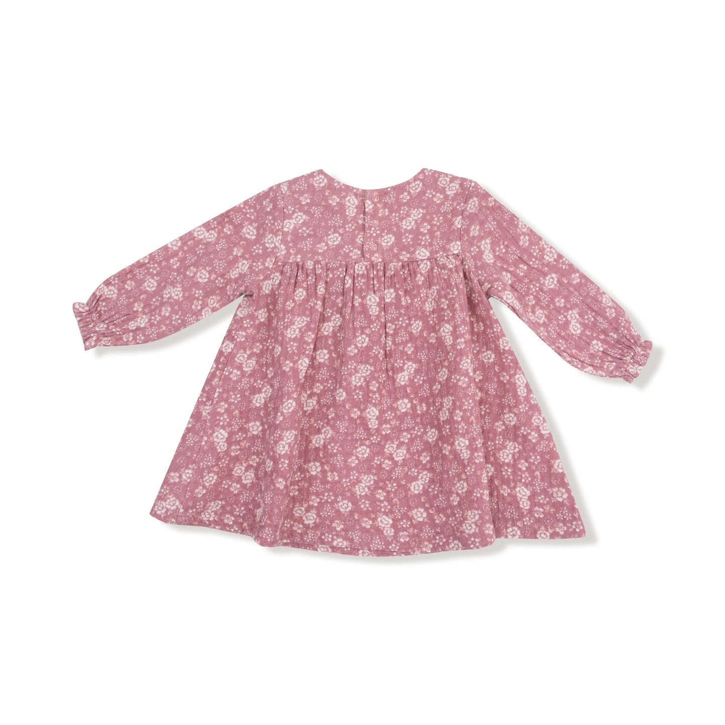 Smocked Ruffle Long Sleeve Dress And Diaper Cover Set Angel Dear Everetts Place: Online Boutique