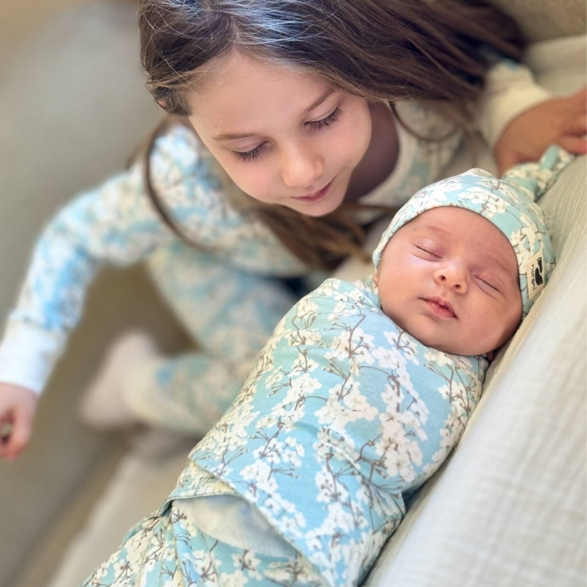 Norani Baby Snugababe Swaddle Sleep Pod Cherry Blossoms For Babies - Everetts Place Boutique -