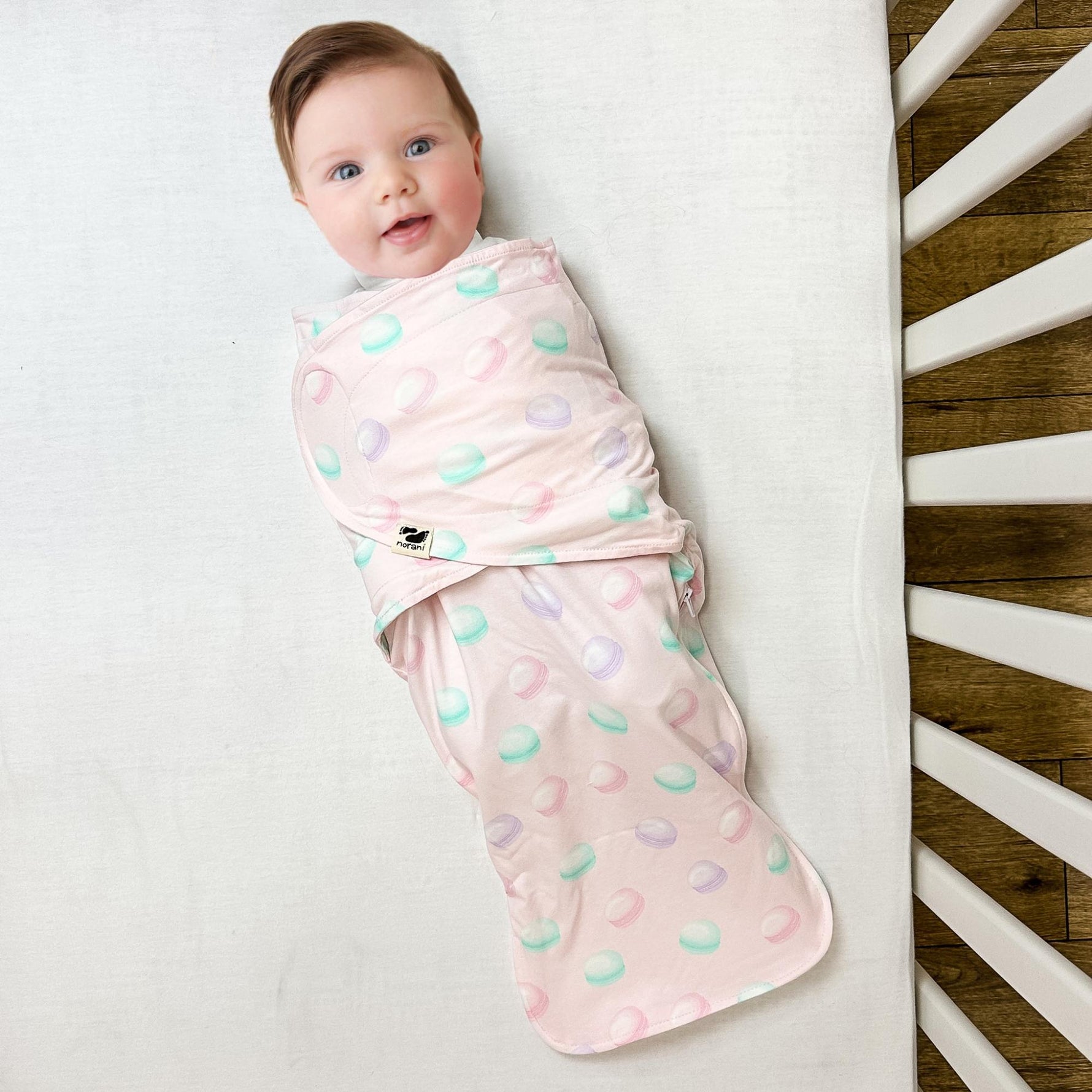 Snugababe Swaddle Sleep Pod Macarons Baby Sleepwear Norani Baby Everetts Place: Online Boutique