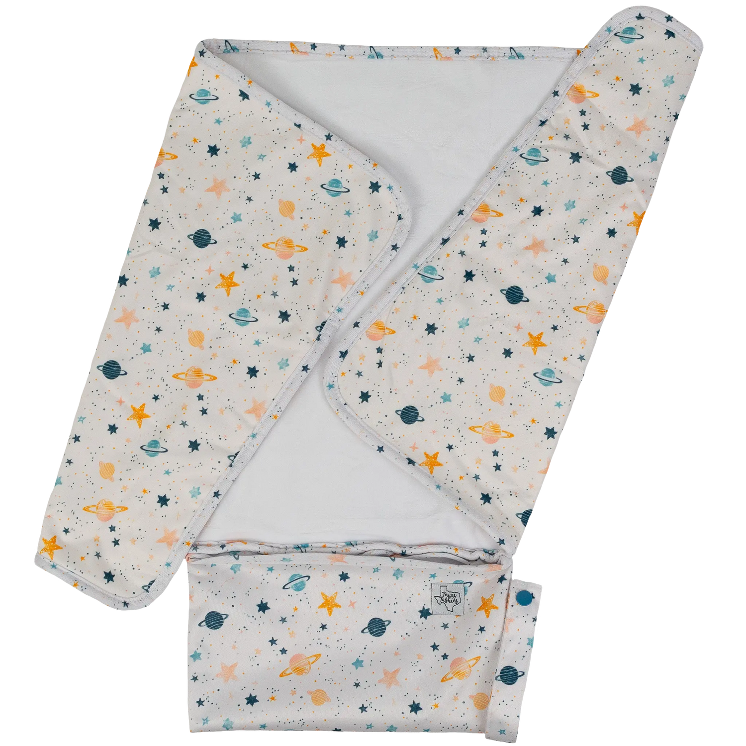 Texas Tushies Soft Bamboo Travel Changing Pad with Compact Fold for On-the-Go Parents - Baby & Toddler > Diapering > Changing Mats & Trays > Diaper Changing Pads Baby & Toddler Clothing