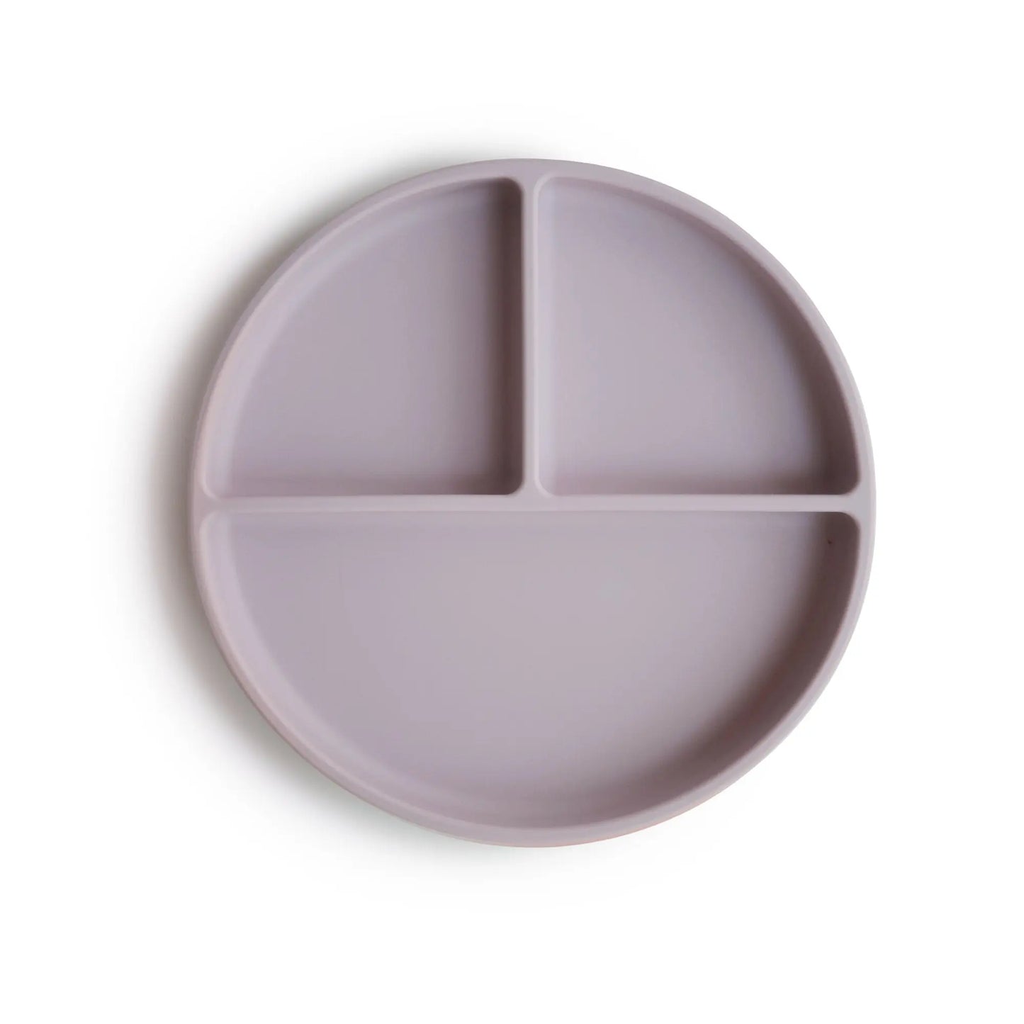 Silicone Suction Plate for Babies Food Grade Safe Design Minimizes Spills Mushie