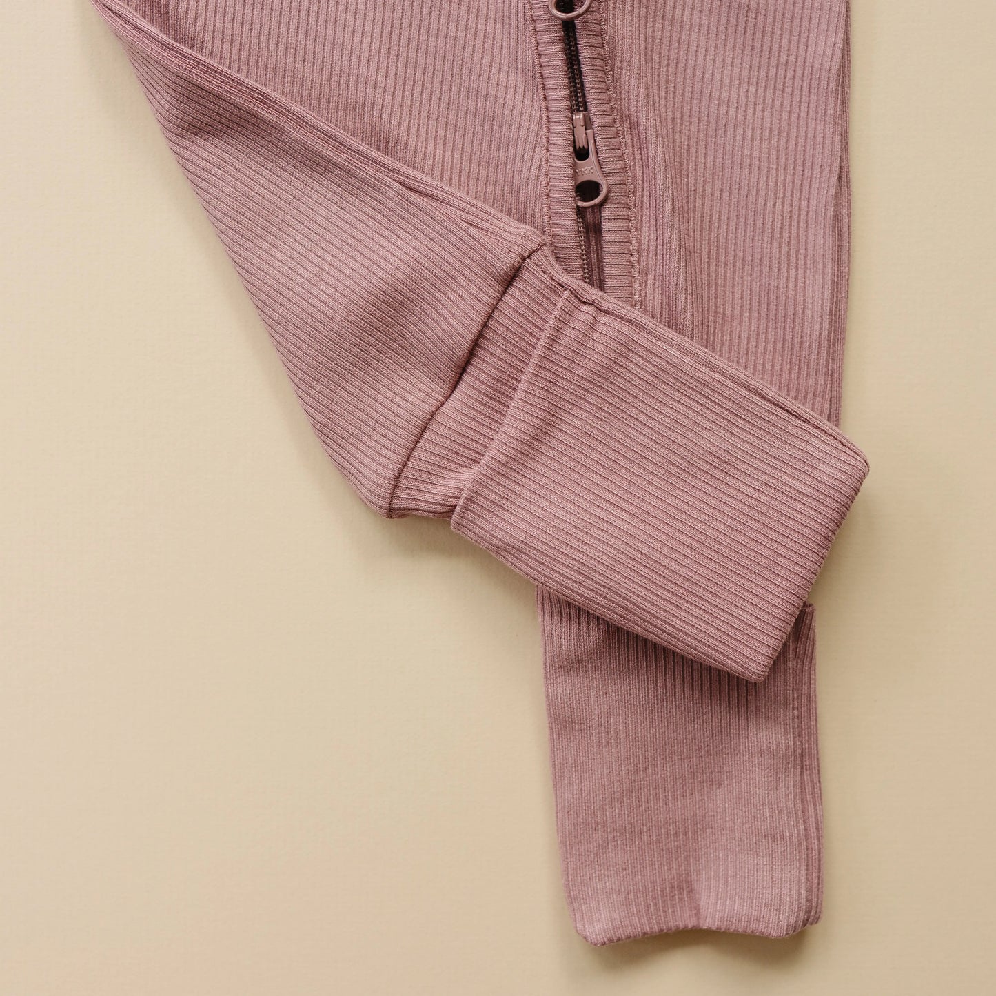 Solid Ribbed Bamboo Zippy Romper for Babies in Colors Little Joy Co. Everetts Place: Online Boutique