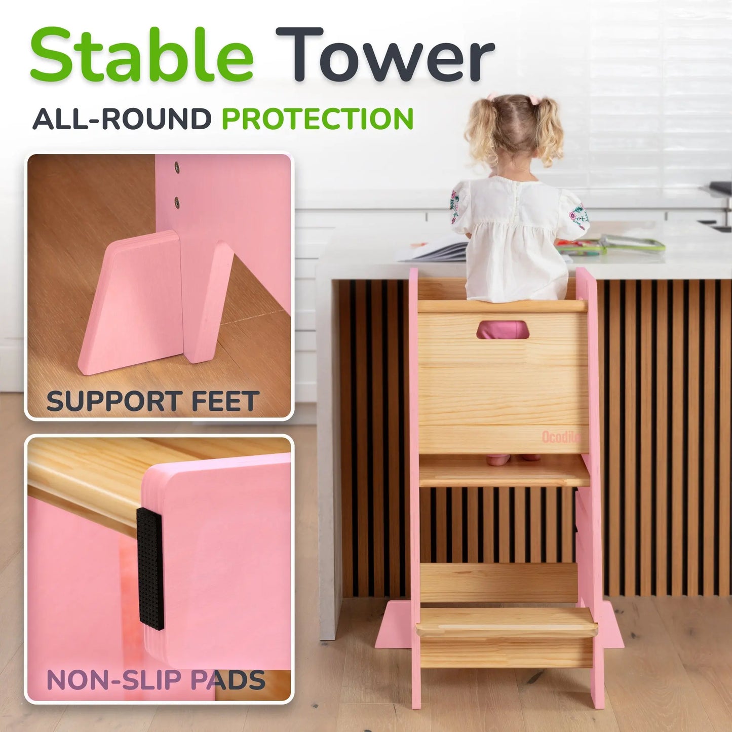 Standing Tower with Door Ocodile.com