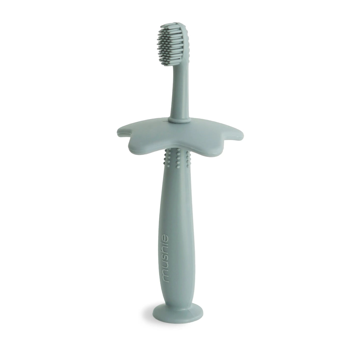 Star Training Toothbrush for Kids with Soft Silicone Bristles and Gentle Gum Care Mushie