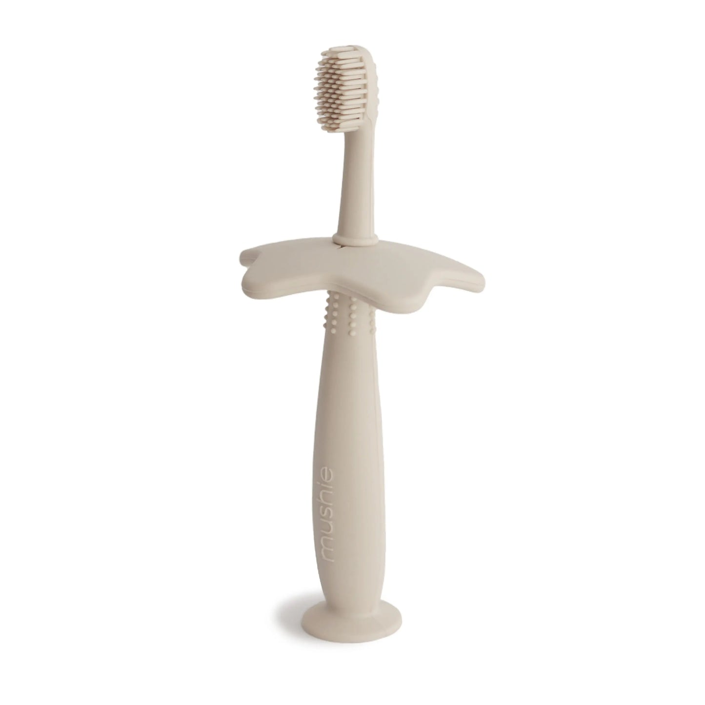 Star Training Toothbrush for Kids with Soft Silicone Bristles and Gentle Gum Care Mushie