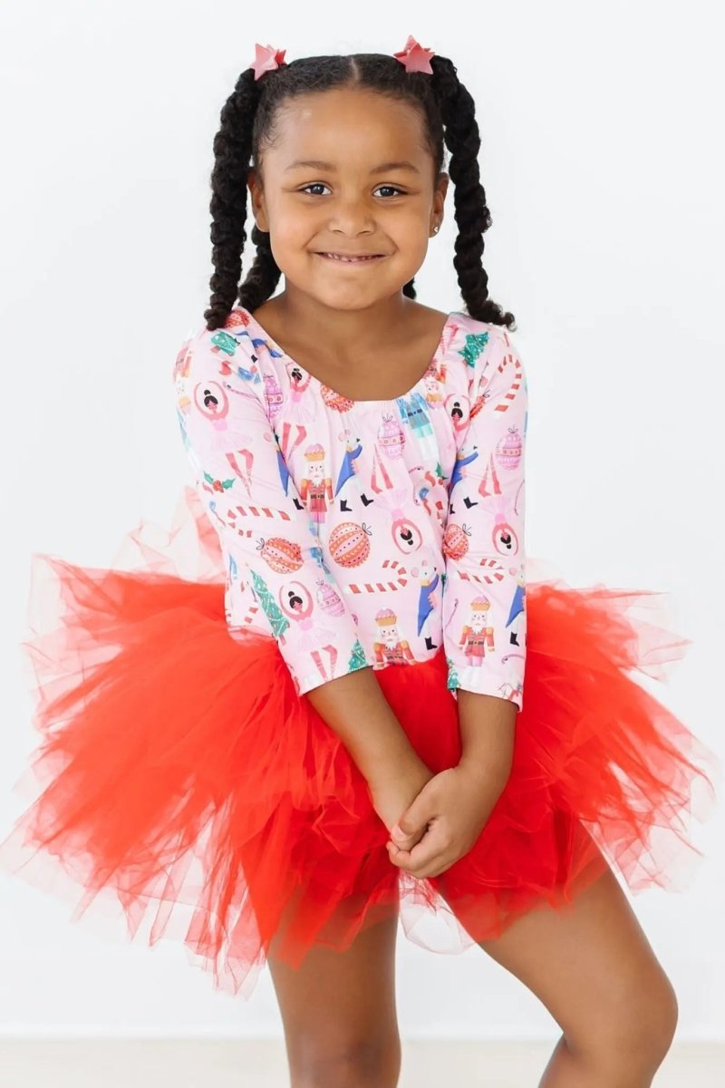 Mila & Rose ® Sugarplum Fairy Tutu Leotard 3/4 for Girls Dancewear - Everetts Place Boutique -