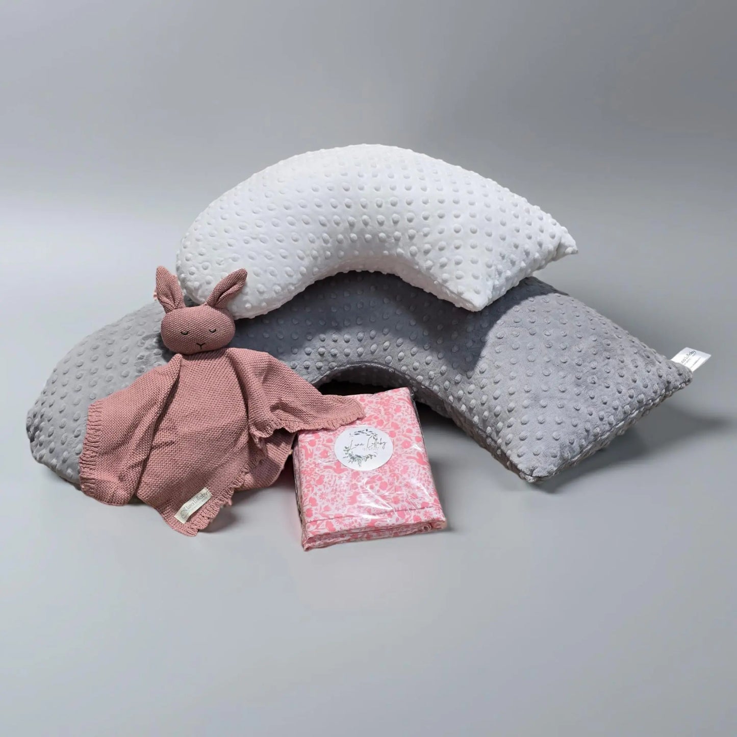 Summer Fun Baby Bundle Grey Dot And Ivory Dot Collection Luna Lullaby Everetts Place: Online Boutique