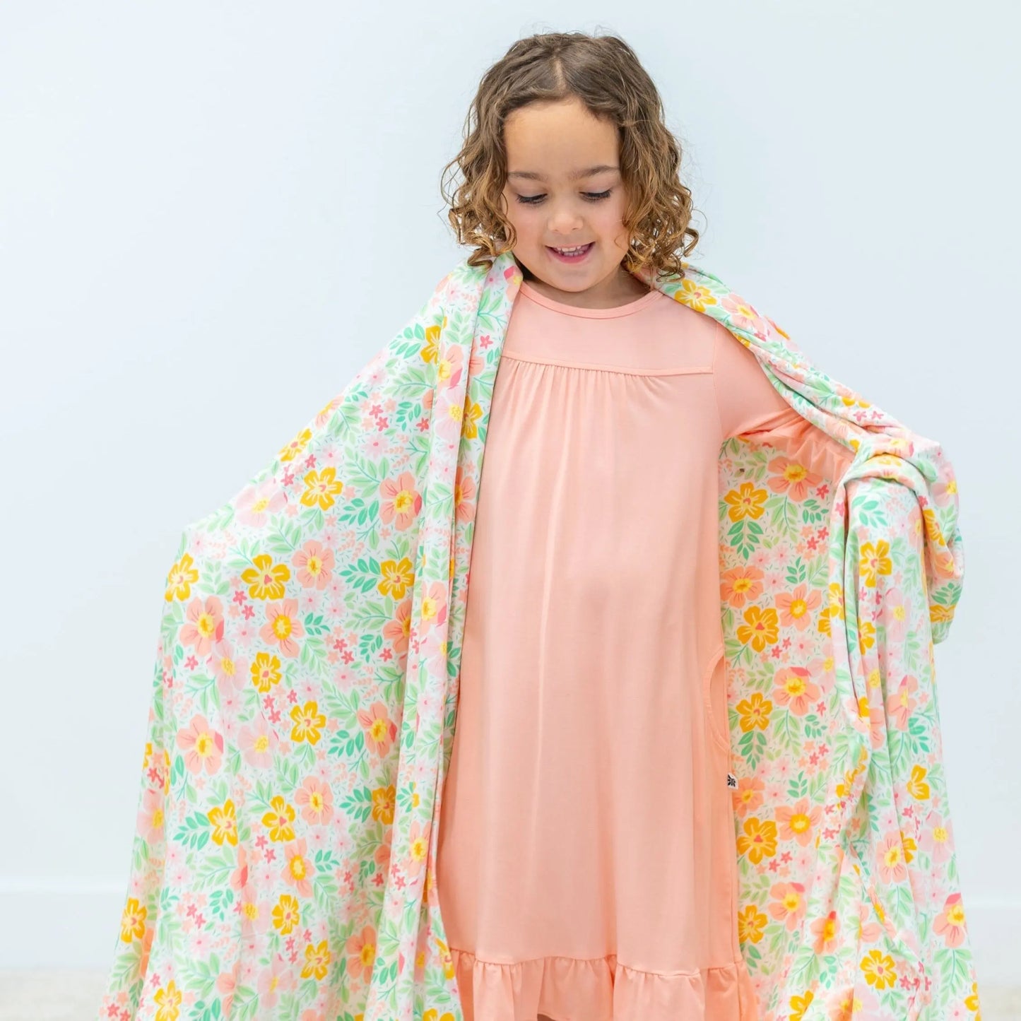 Sweet Bamboo Boho Long Sleeve Tea Length Dress With Pockets Sweet Bamboo Everetts Place: Online Boutique