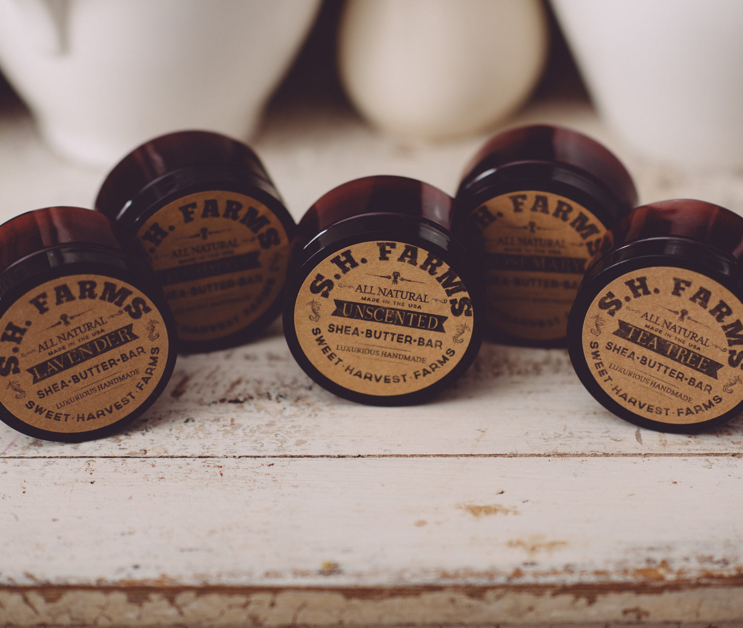 Sweet Harvest Farms Organic Unrefined Shea Butter Bars Sweet Harvest Farms Everetts Place: Online Boutique